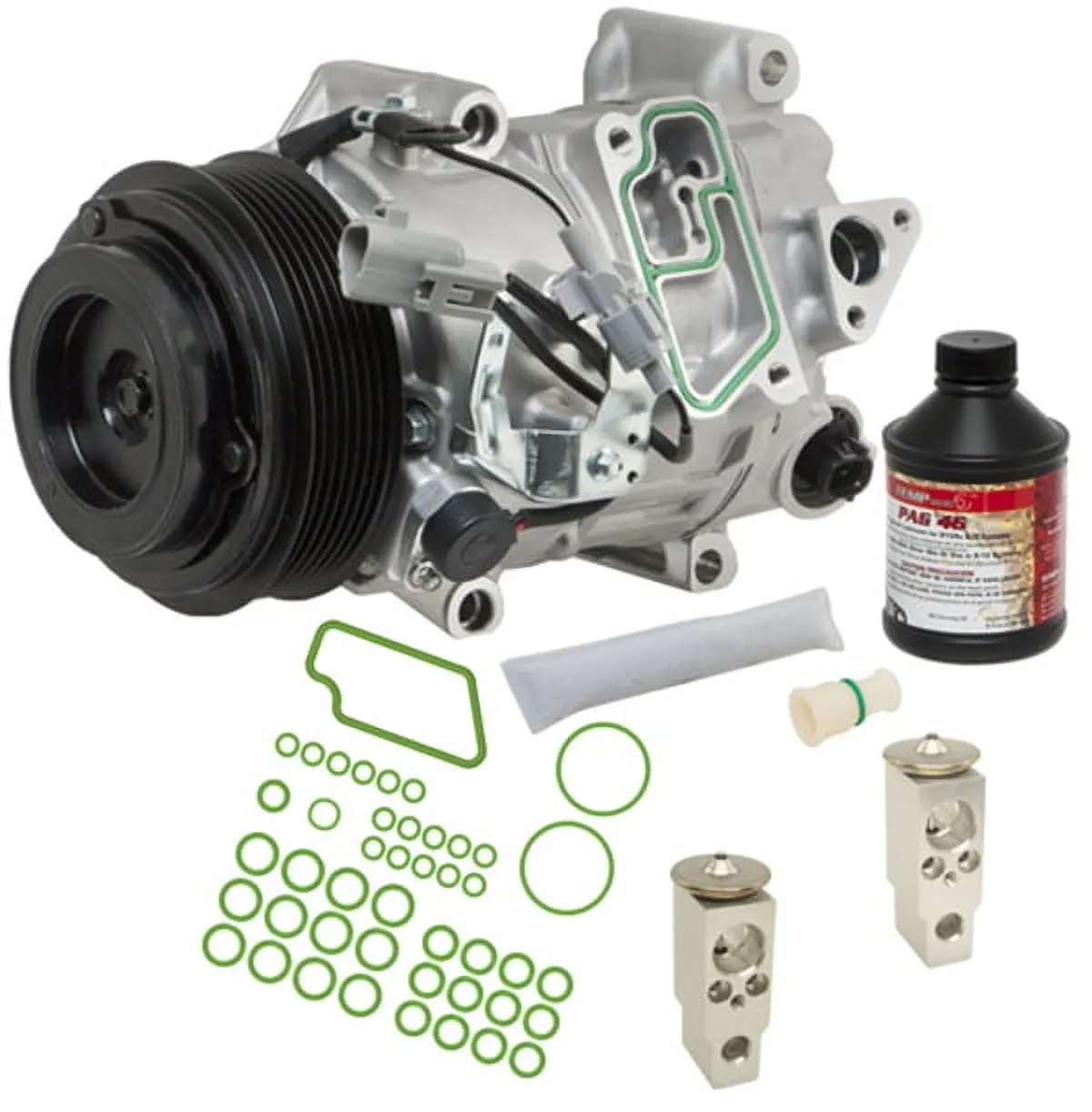 Complete Air Conditioning Kit (Compressor & Lines) - Cooling & HVAC for Classic Restorations