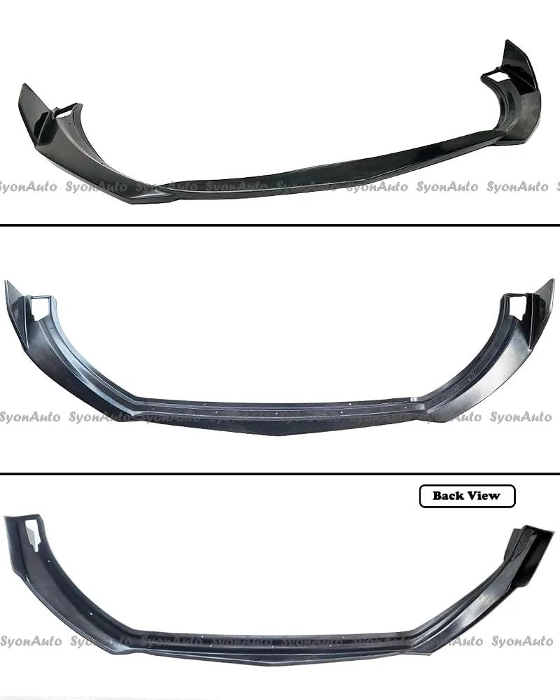 Complete Carbon Fiber Aero Body Lip Kit (3-Piece) - view 2