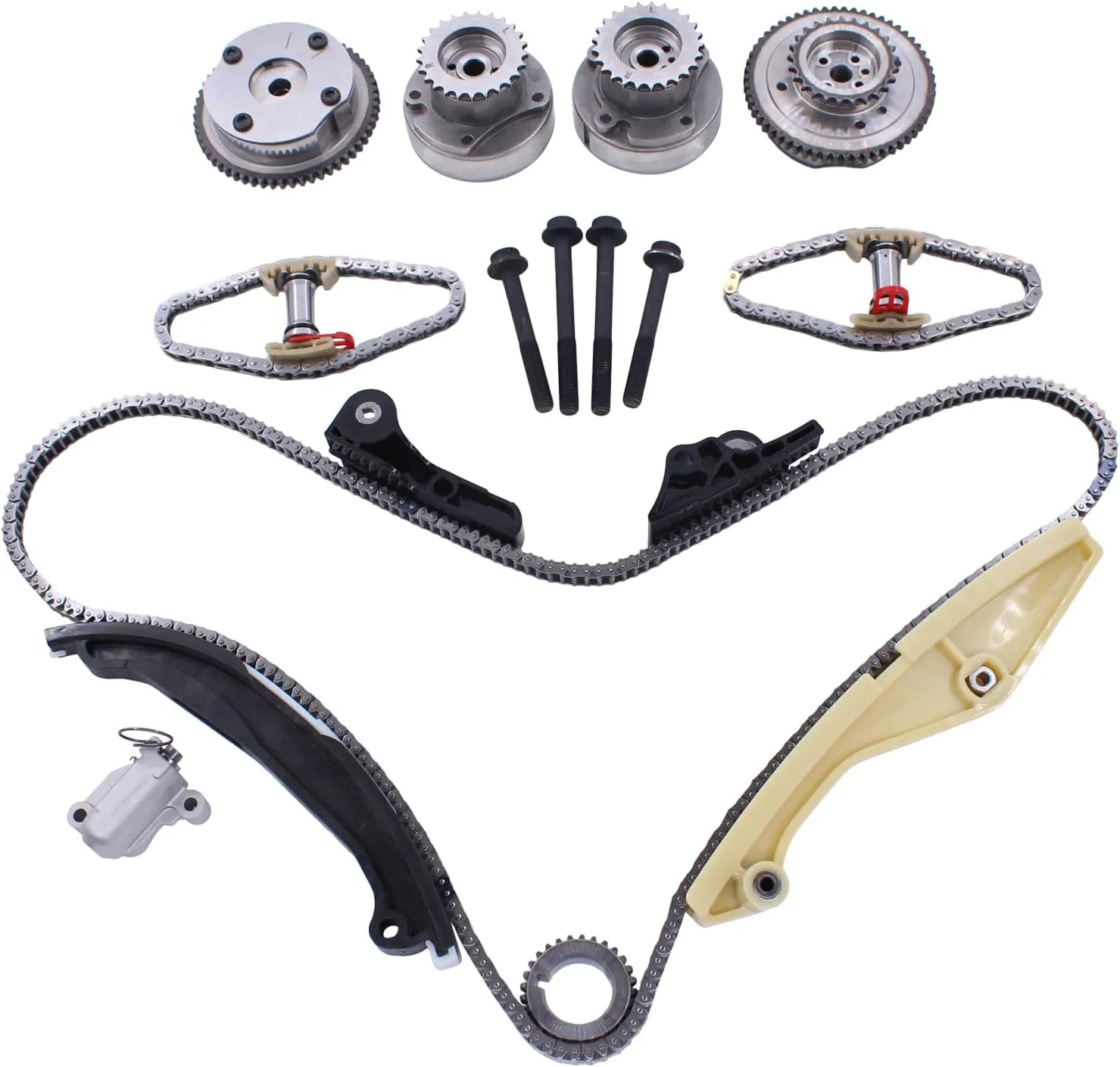 Complete Engine Timing Chain Kit with Gears - view 3