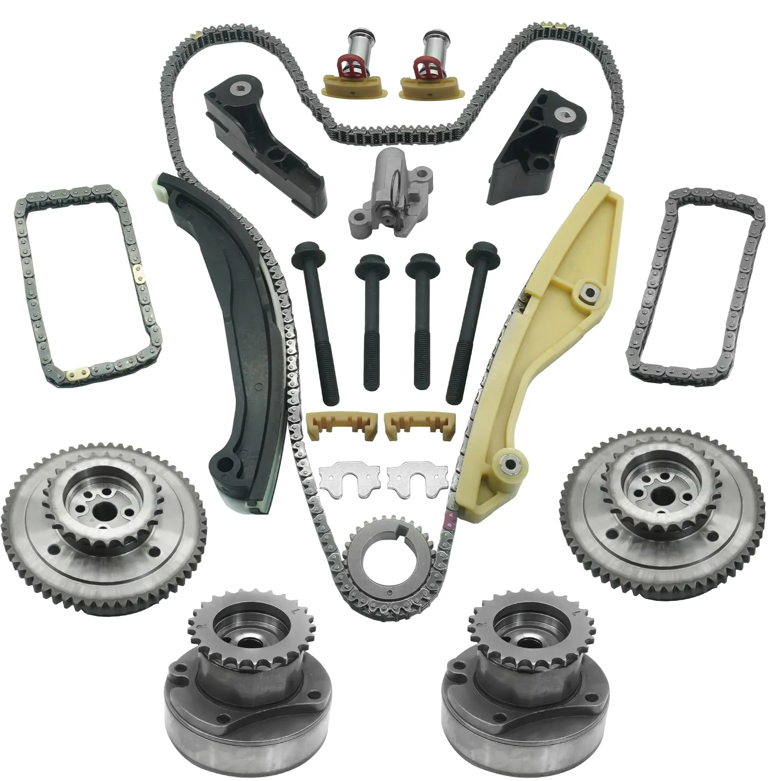 Complete Engine Timing Chain Kit with Gears - view 4