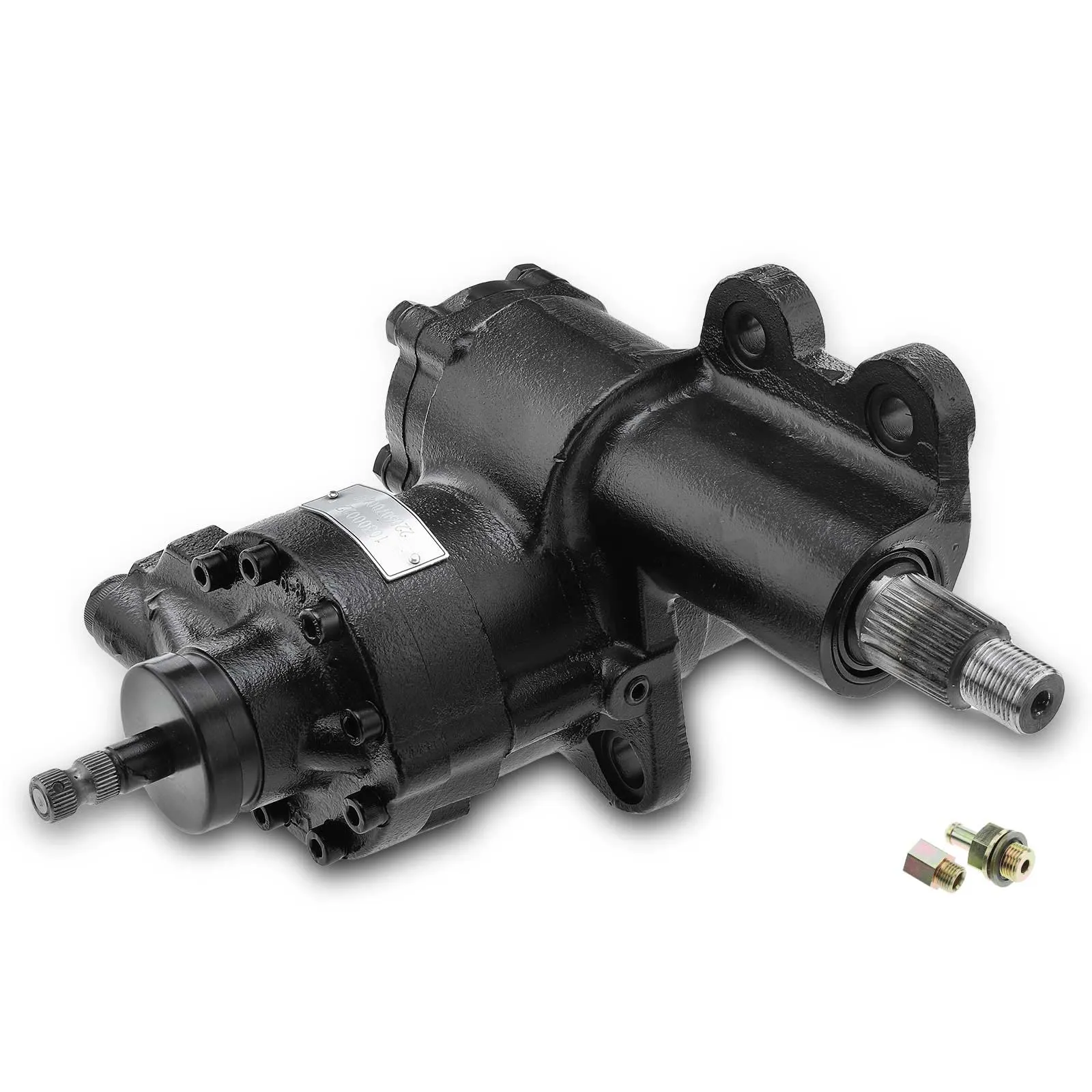 Complete Manual Steering Gearbox Conversion Box - Suspension & Steering for Drag Racing Strip