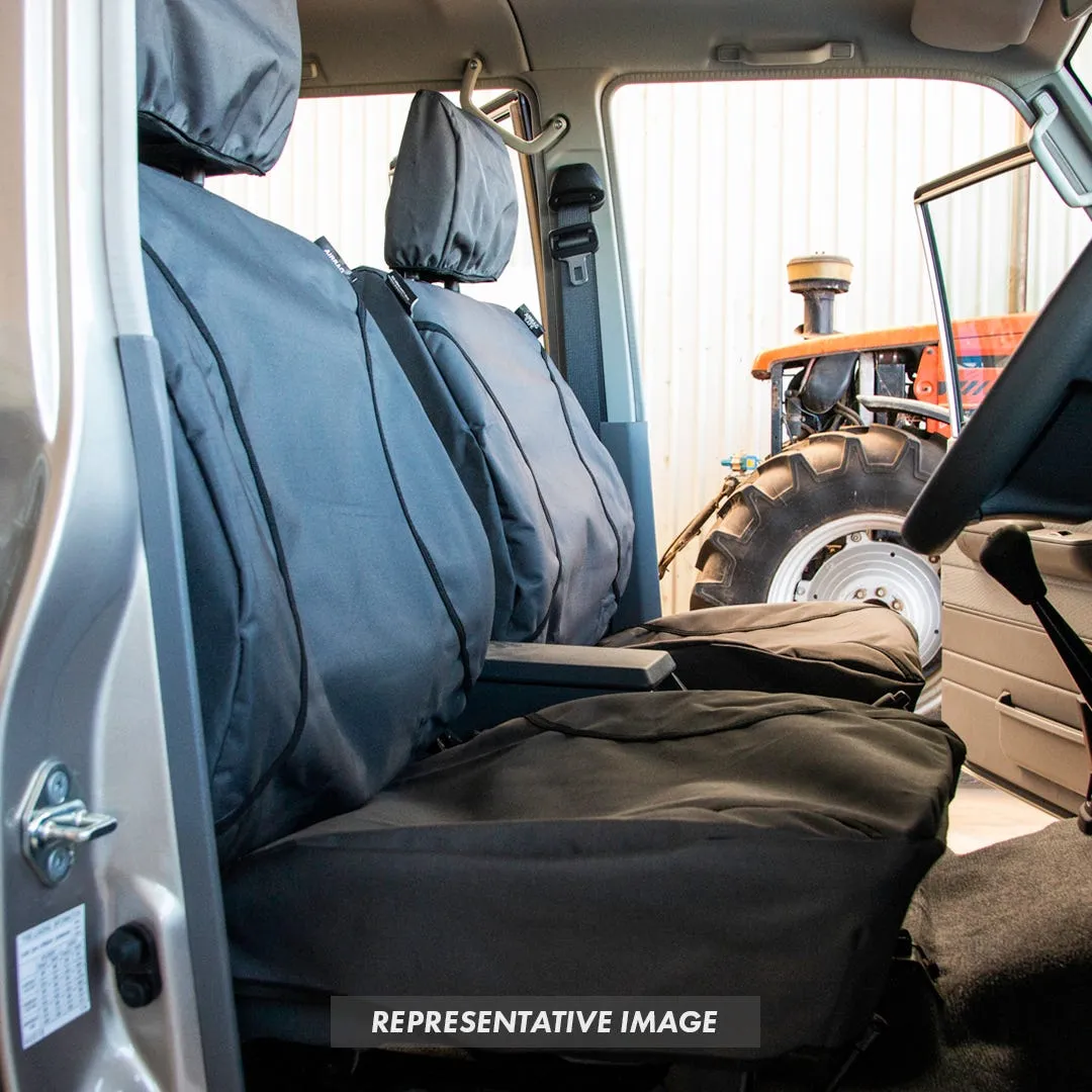 Custom Fit Canvas Seat Covers Full Row (Front) - view 4