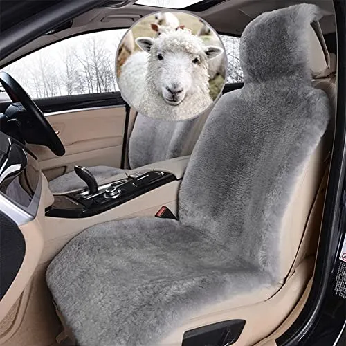 Custom Fit Real Sheepskin Premium Full Seat Covers - Interior for Executive Luxury Cars