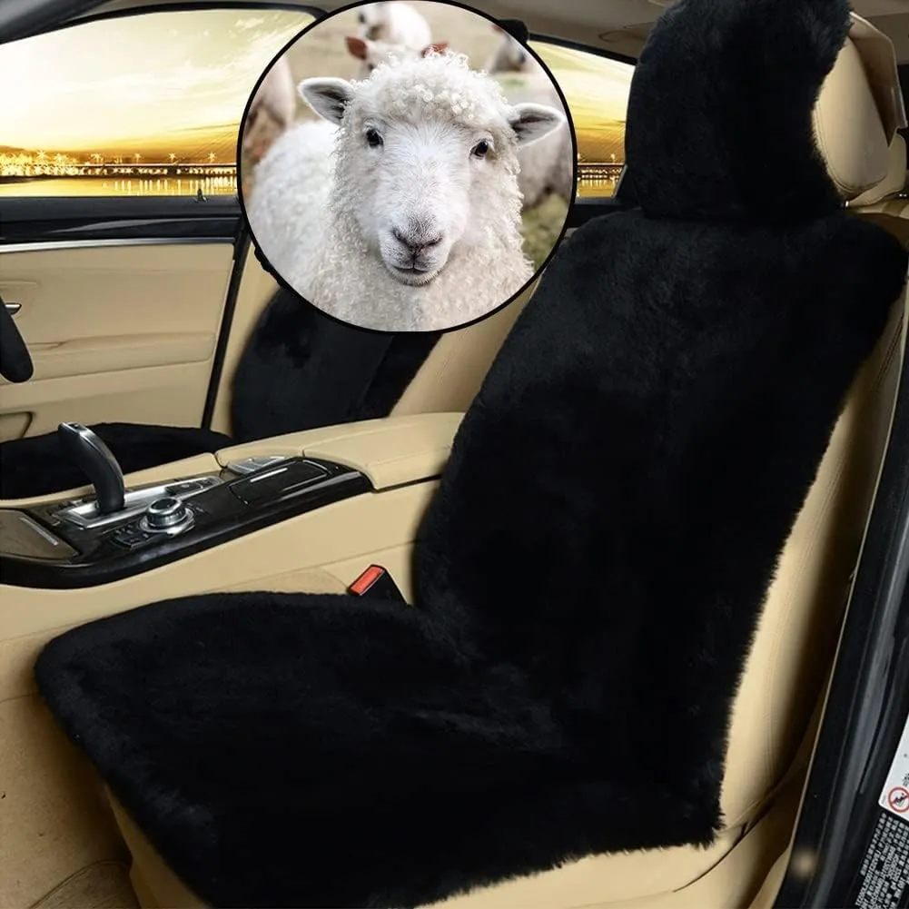 Custom Fit Real Sheepskin Premium Full Seat Covers - view 2
