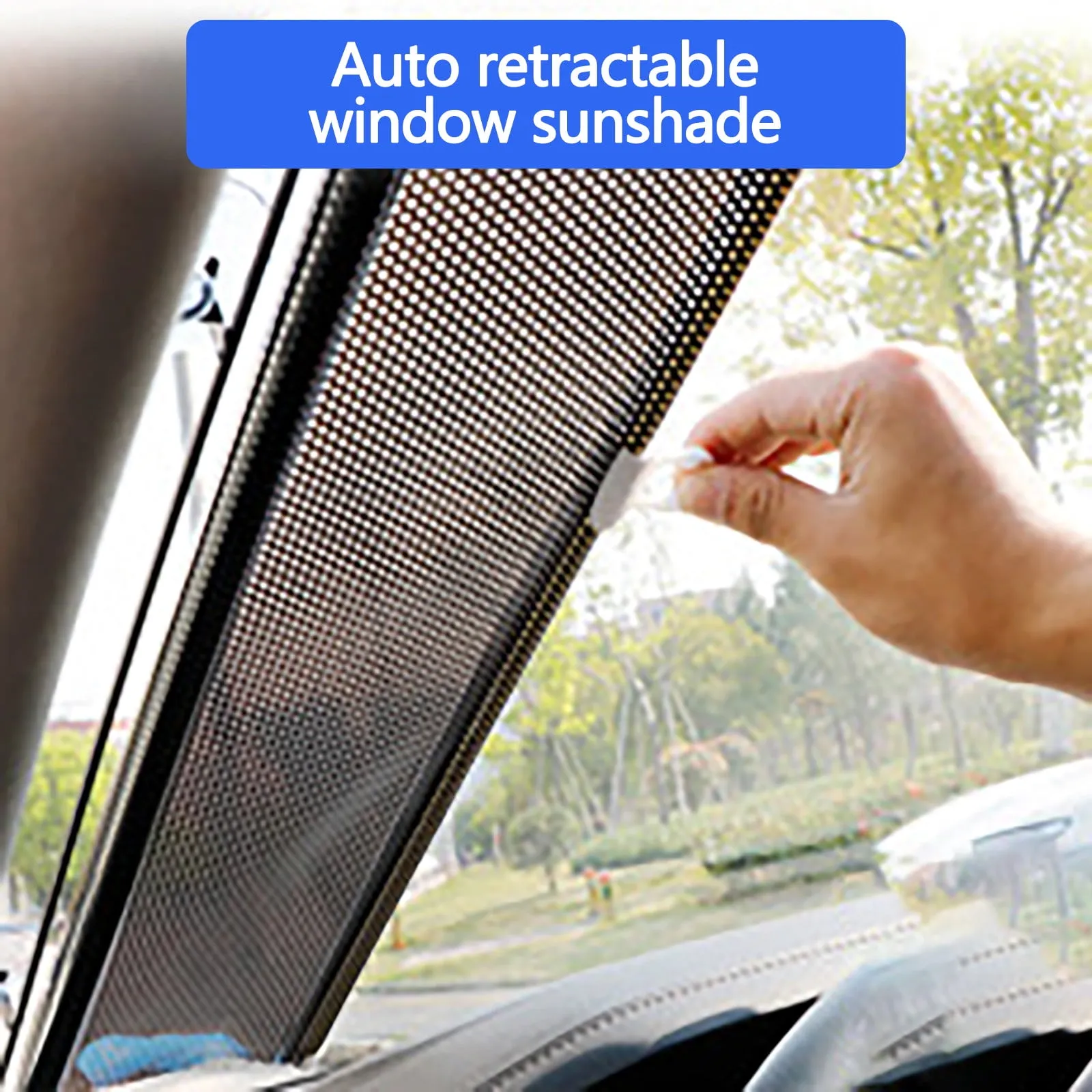 Custom Fit Windshield Sun Shade (Roll-Up Premium) - view 2