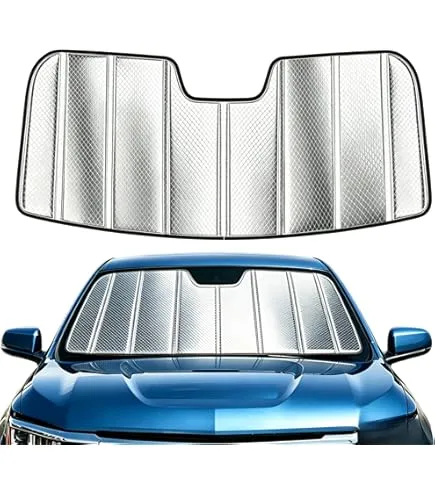 Custom Fit Windshield Sun Shade (Roll-Up Premium) - view 3