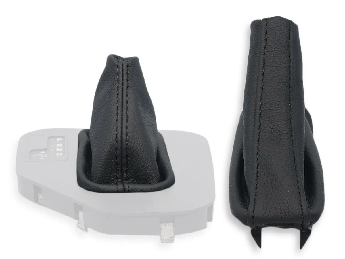 Custom Leather Gear Shift Boot & E-Brake Shroud - Interior for Manual Sports Cars