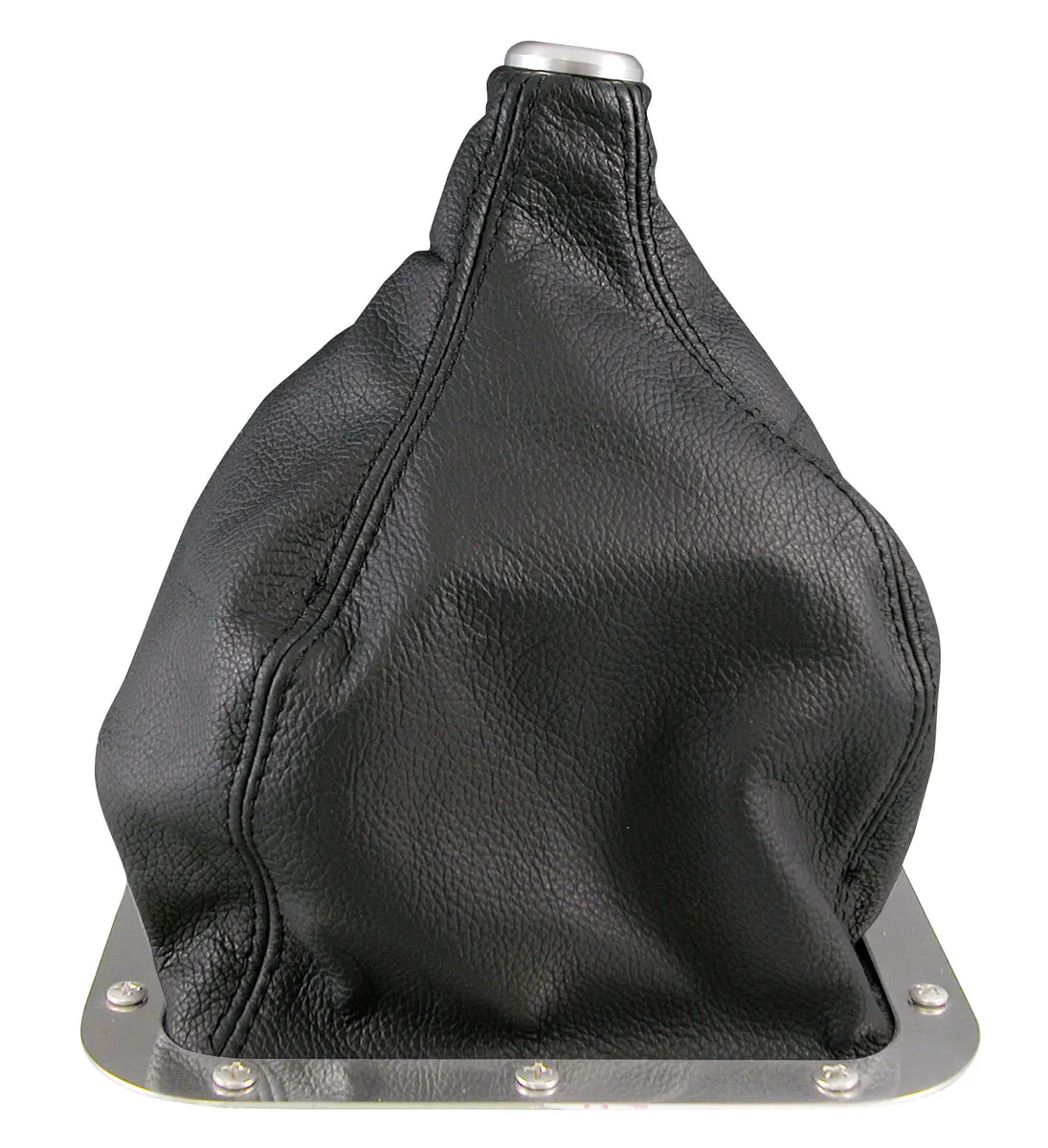 Custom Leather Gear Shift Boot & E-Brake Shroud - view 5