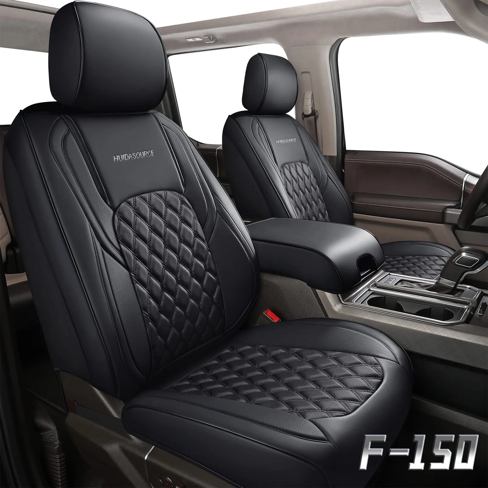Custom-Molded Faux Leather Seat Covers (Front) - view 4