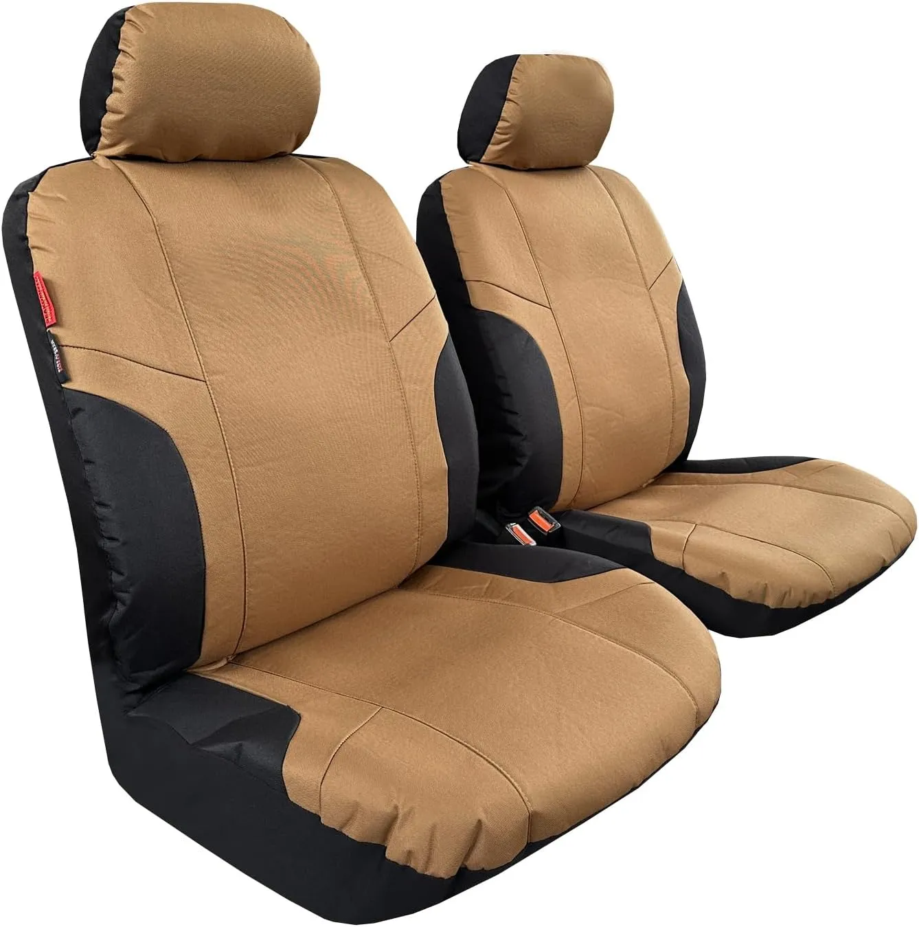 Custom Neo-Overland Canvas Seat Cover Set (Front) - Interior for Adventure Jeeps