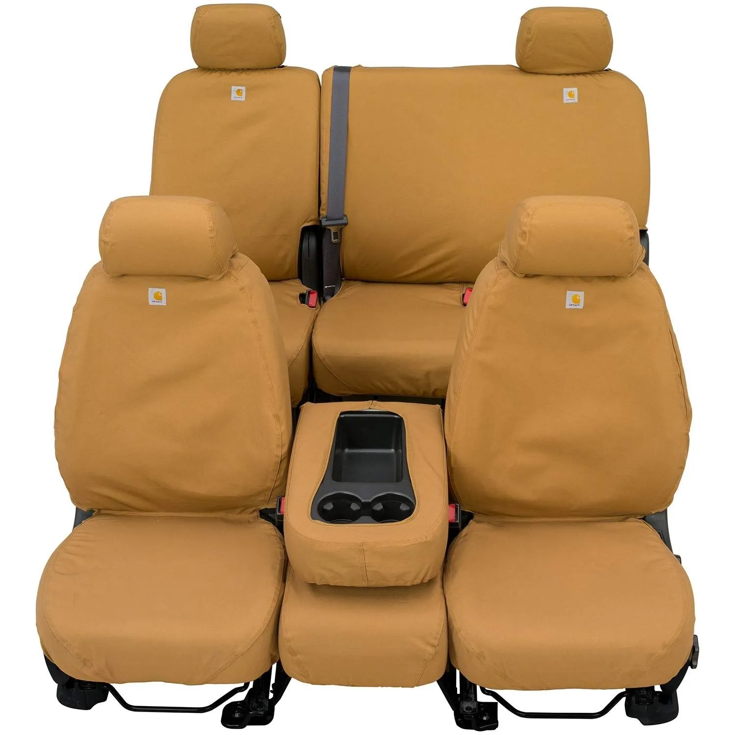 Custom Neo-Overland Canvas Seat Cover Set (Front) - view 2