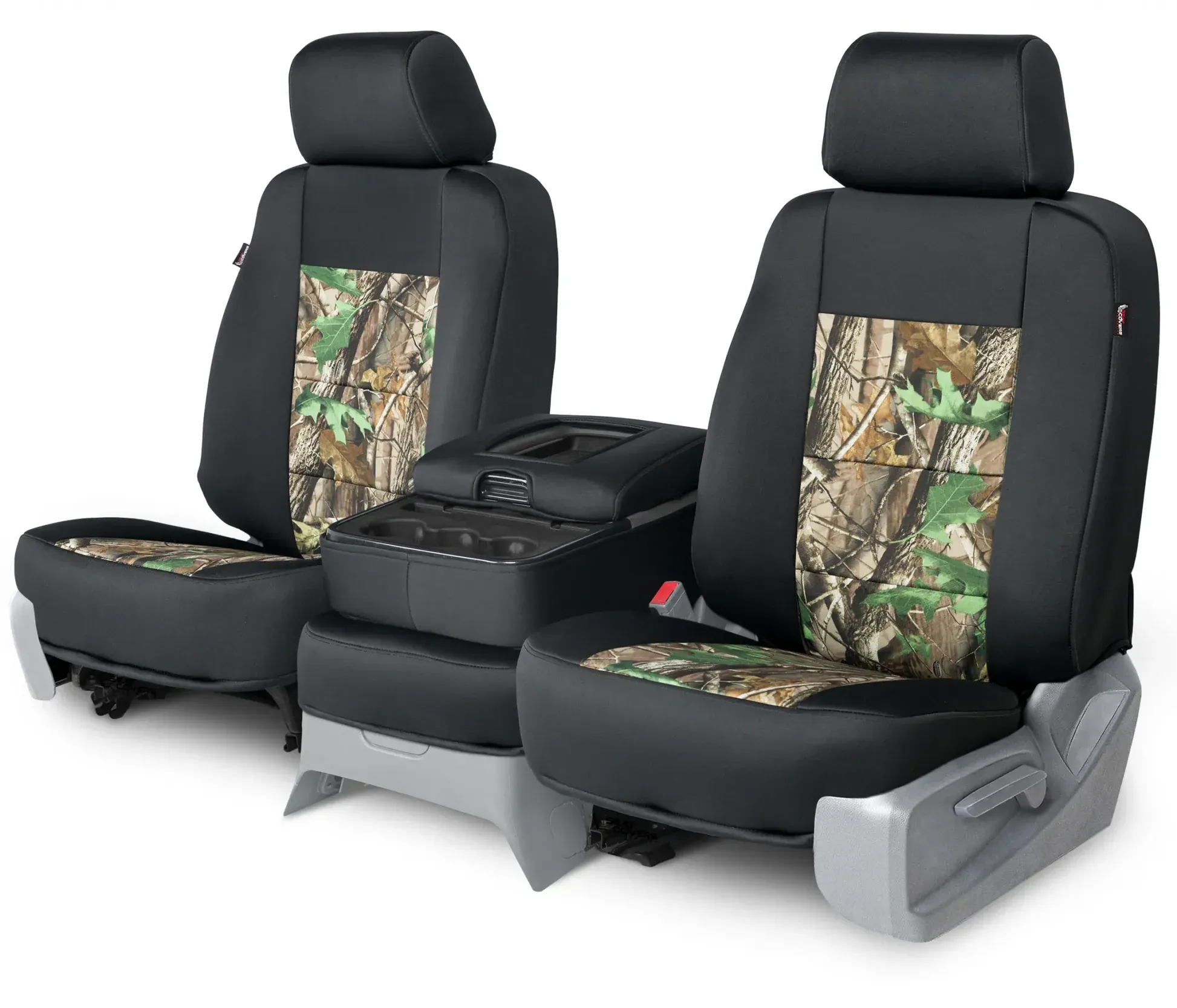 Custom Neo-Overland Canvas Seat Cover Set (Front) - view 4
