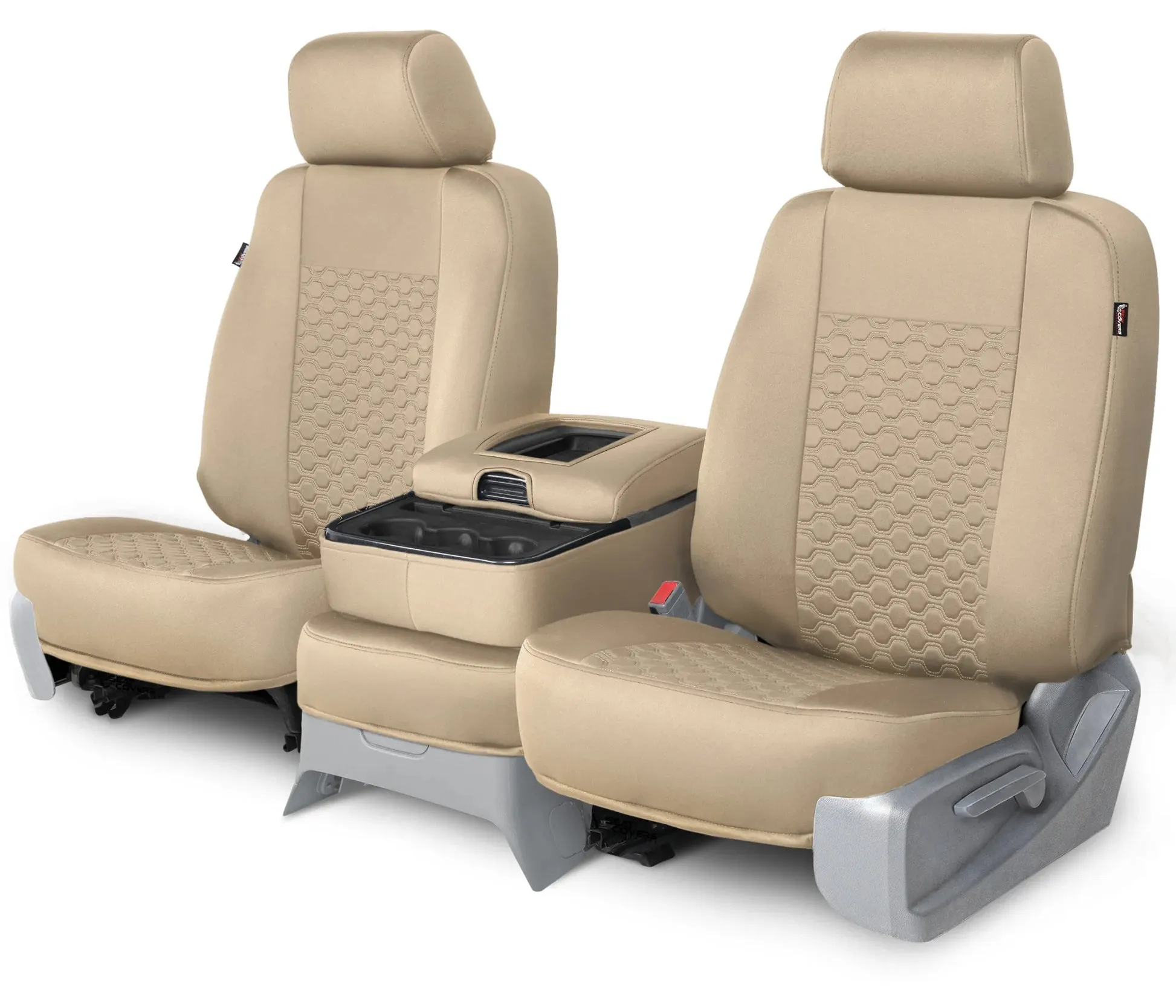 Custom Neo-Overland Canvas Seat Cover Set (Front) - view 5