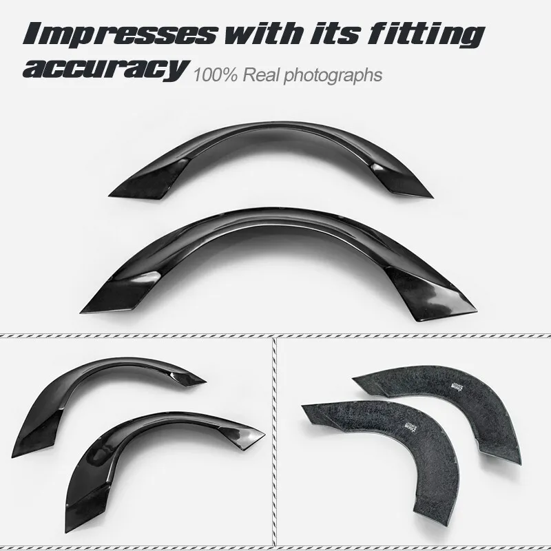 Custom Painted Fiberglass Fender Flares Set (4-Pack) - view 5
