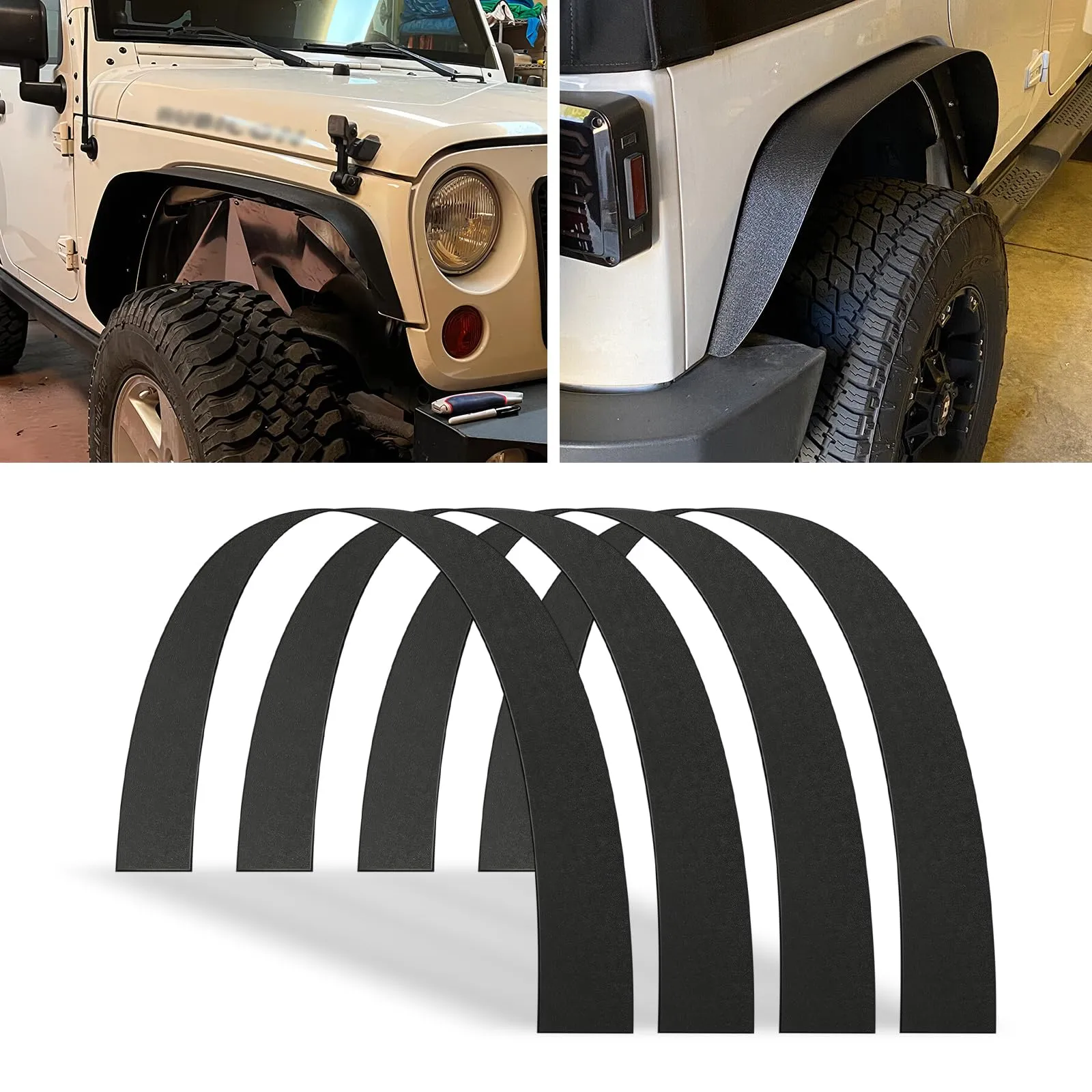 Custom Painted Fiberglass Fender Flares Set (4-Pack) - view 3