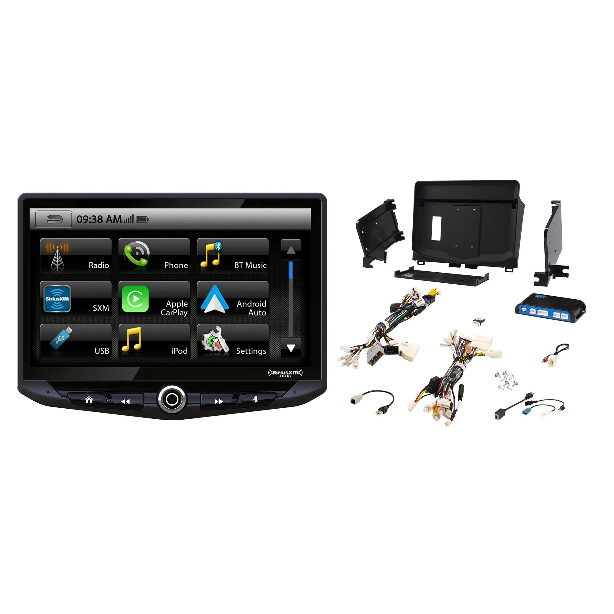 Dash-Integrated Bluetooth Infotainment Receiver - view 2
