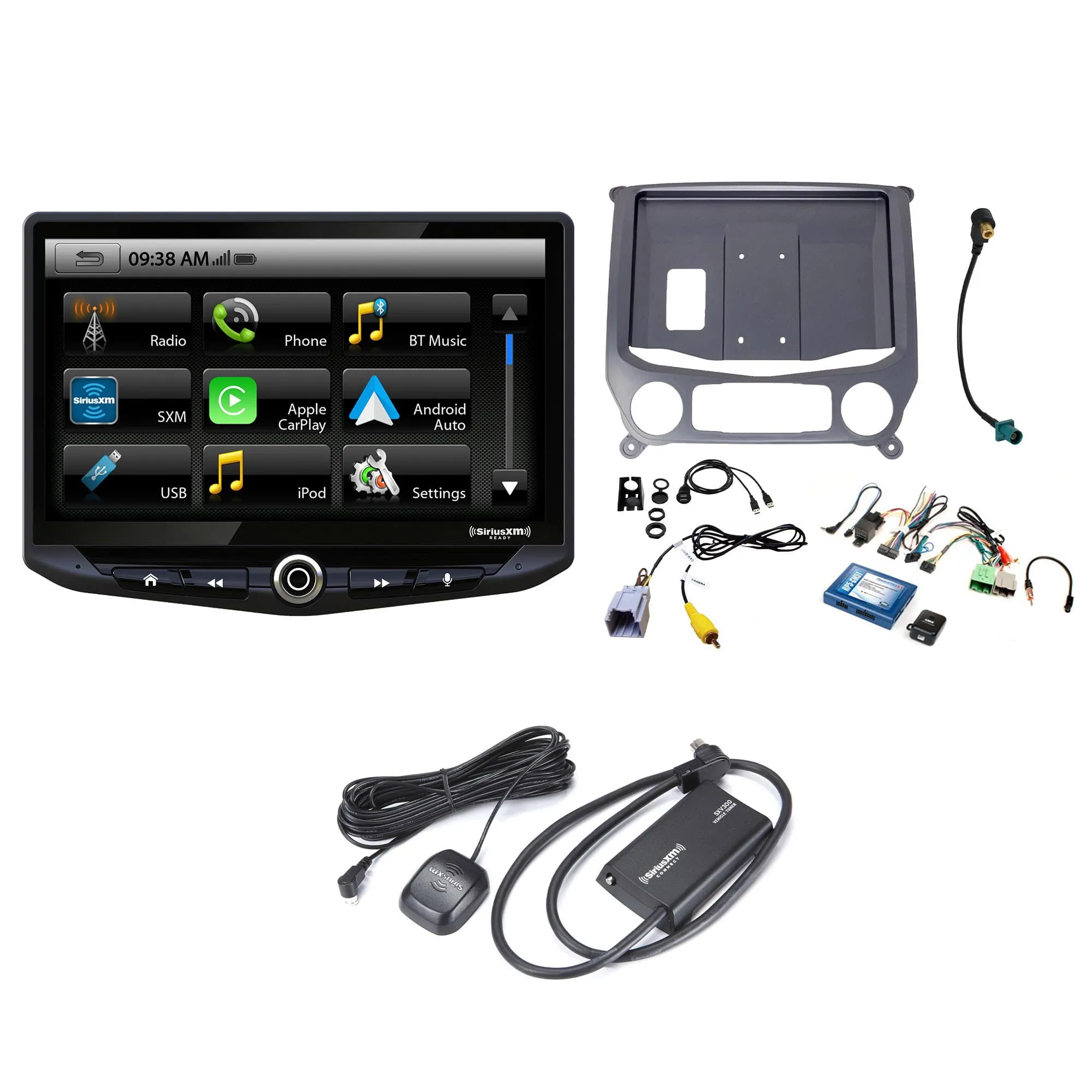 Dash-Integrated Bluetooth Infotainment Receiver - view 3