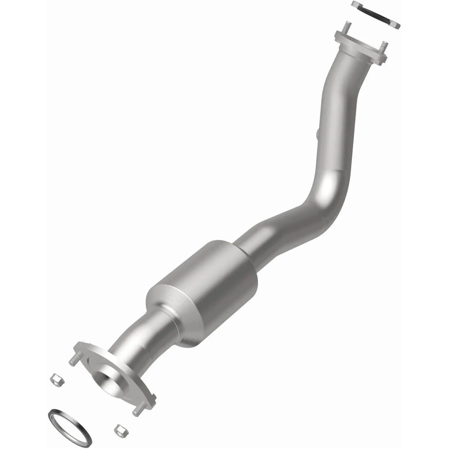 Direct-Fit High-Flow Dual Catalytic Converter Set - view 2