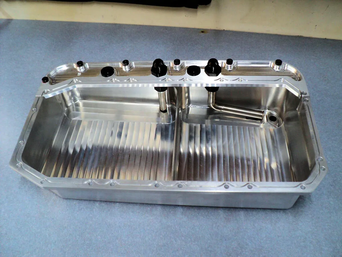 Dry-Sump Deep Aluminum Engine Oil Pan Kit - view 3