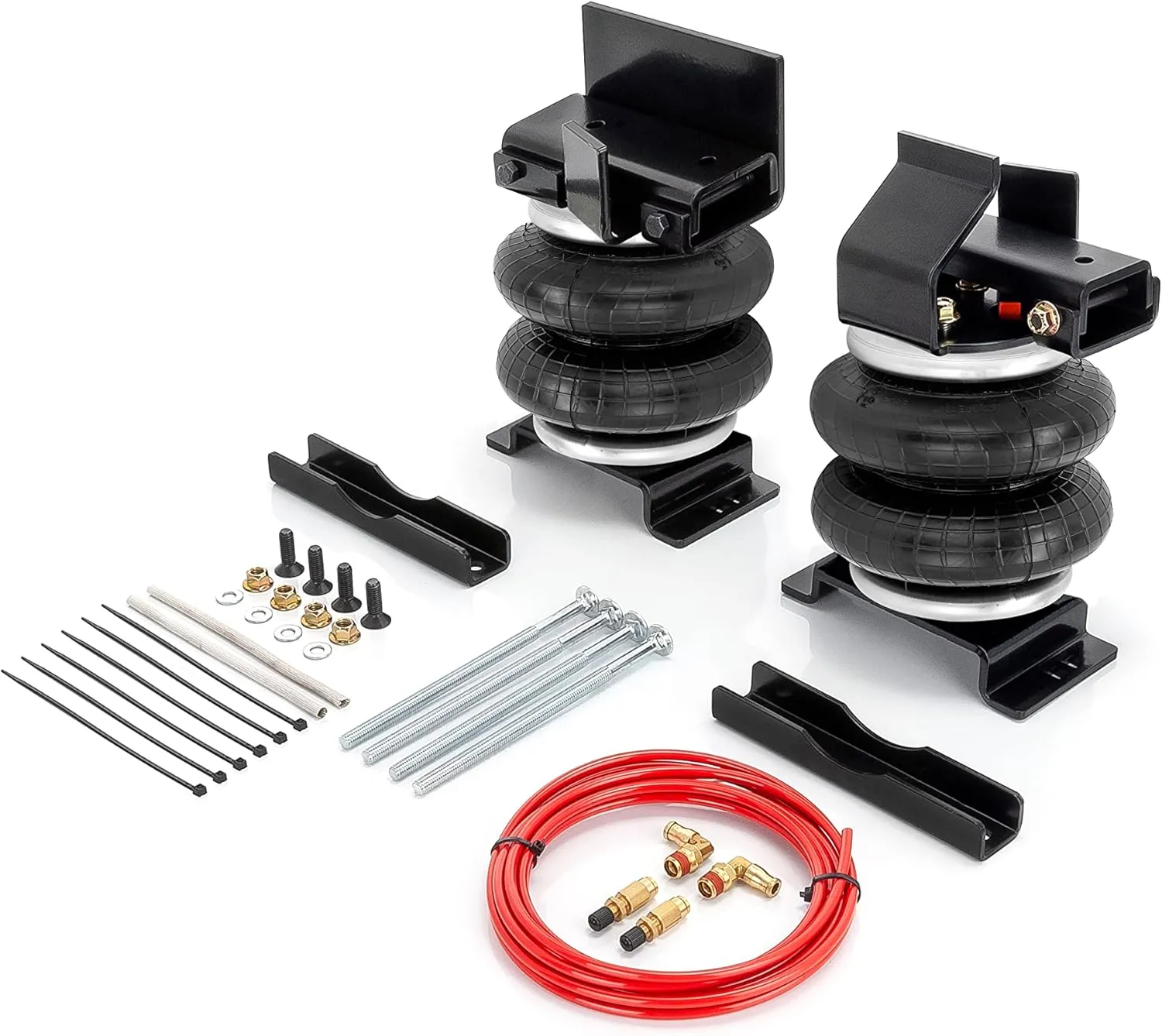 Dual Air Suspension Compressor & Air Bag Strut Kit - Suspension & Steering for Euro Luxury SUVs