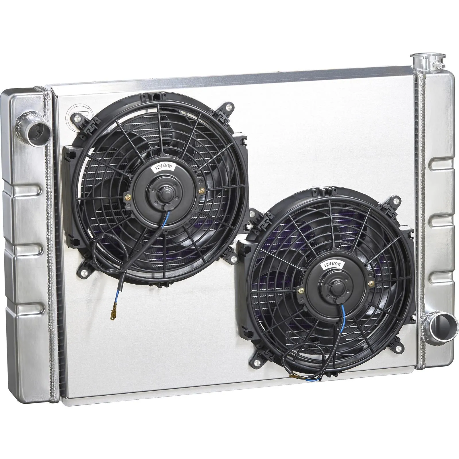 Dual Electric Radiator Cooling Fan Shroud - Cooling & HVAC for JDM Sedans