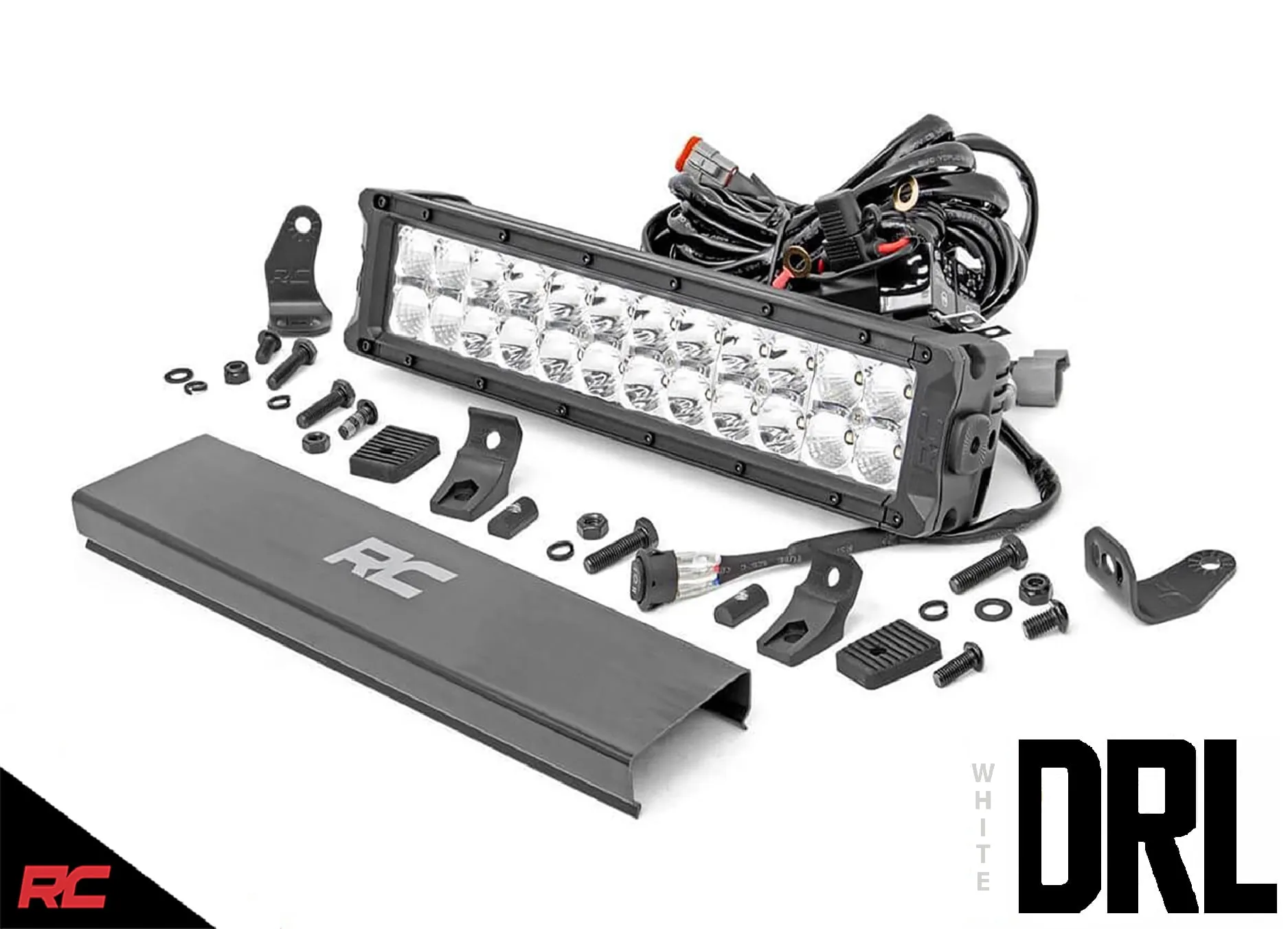Dual-Row LED Daytime Running Light Bars (Pair) - Lighting for Custom Builds