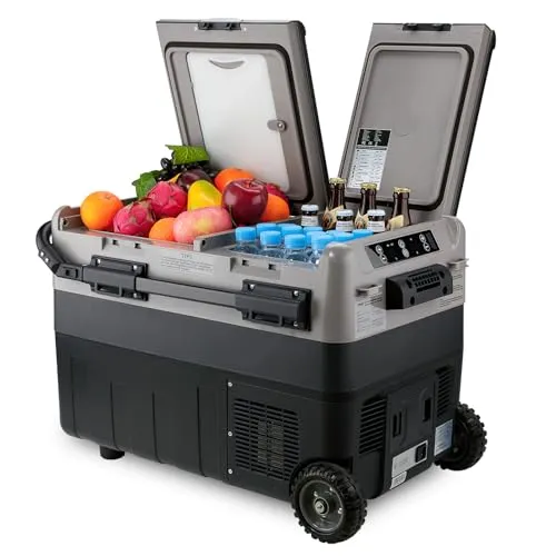 Dual-Zone Portable Electric Car Fridge/Freezer Box - view 5