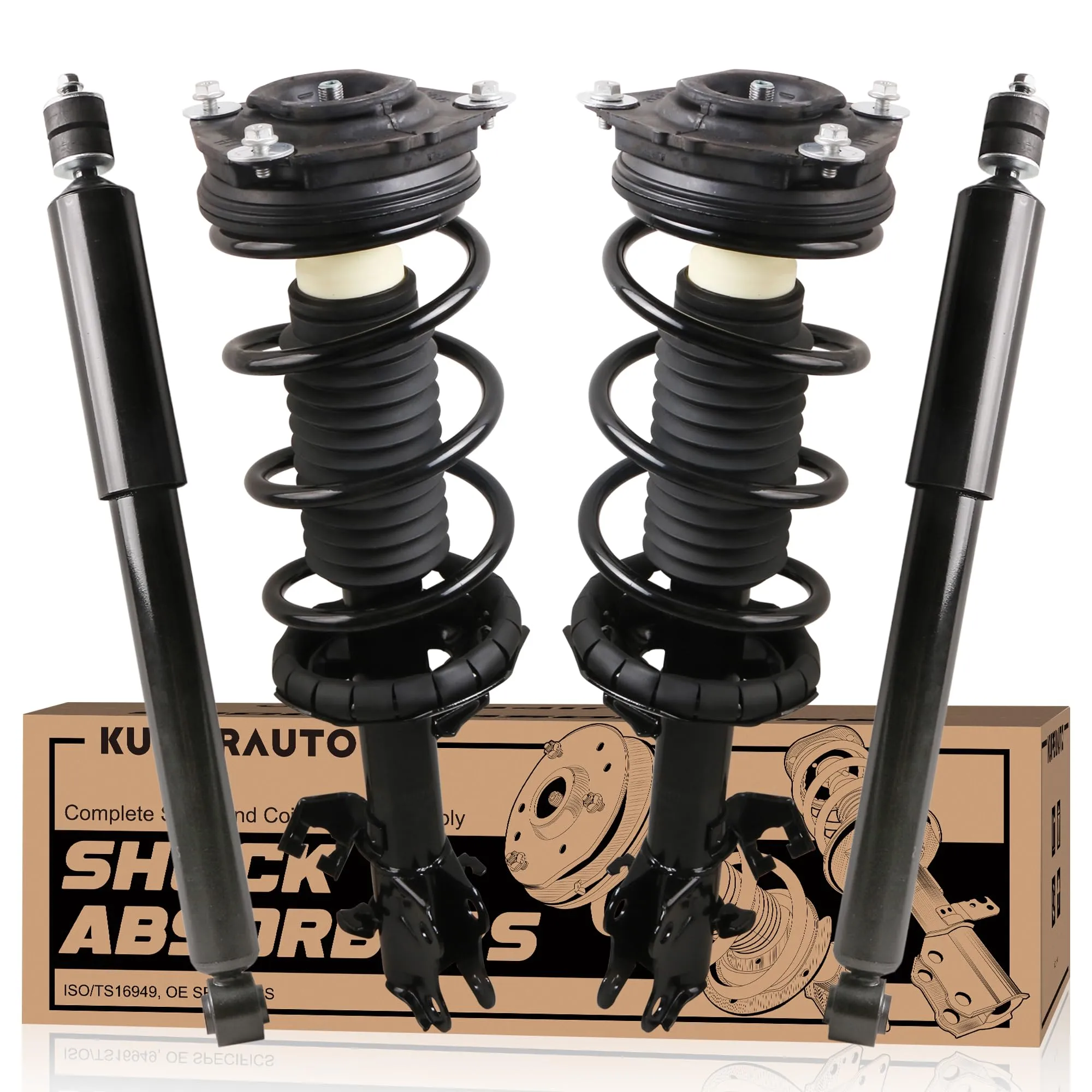 Electronic Shock Absorber Assembly (Rear Single) - Suspension & Steering for Luxury SUVs