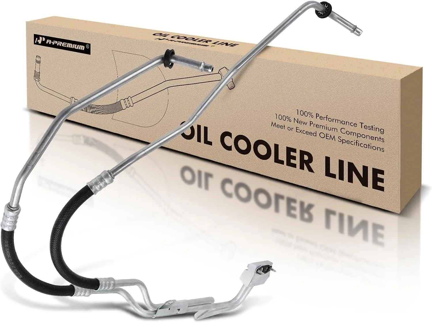Engine Oil Cooler Core Assembly with Lines - Cooling & HVAC for Turbo Engines