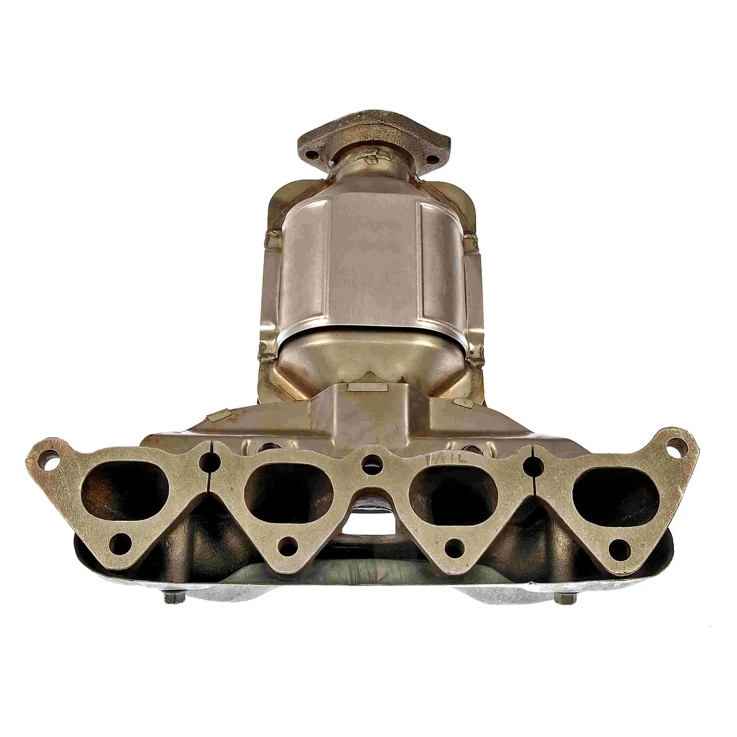 Exhaust Manifold with Integrated Converter - Exhaust & Fuel Systems for 4-Cylinder Cars