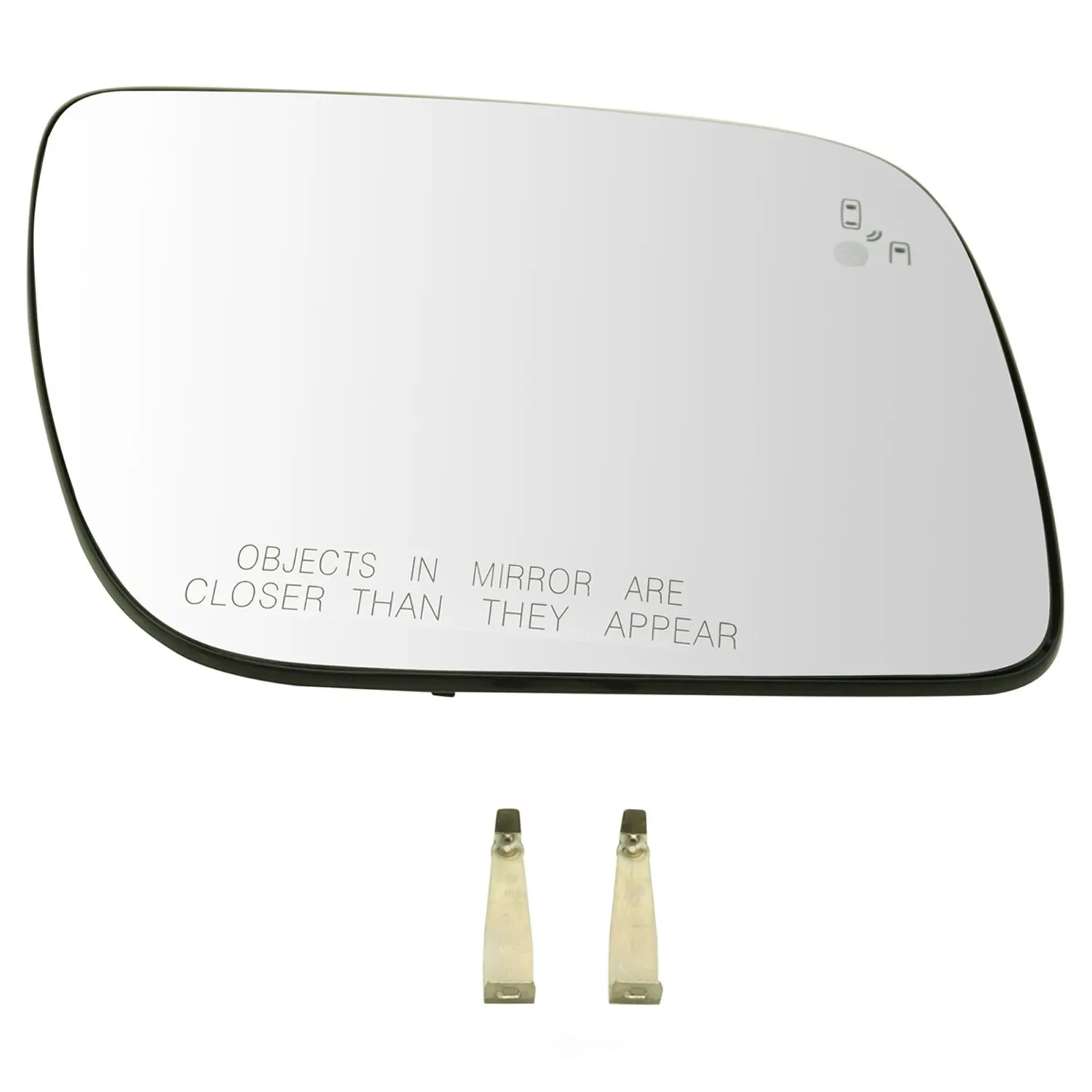 Exterior Door Mirror Glass Assembly with Blind Spot - Exterior & Body for Modern Sedans