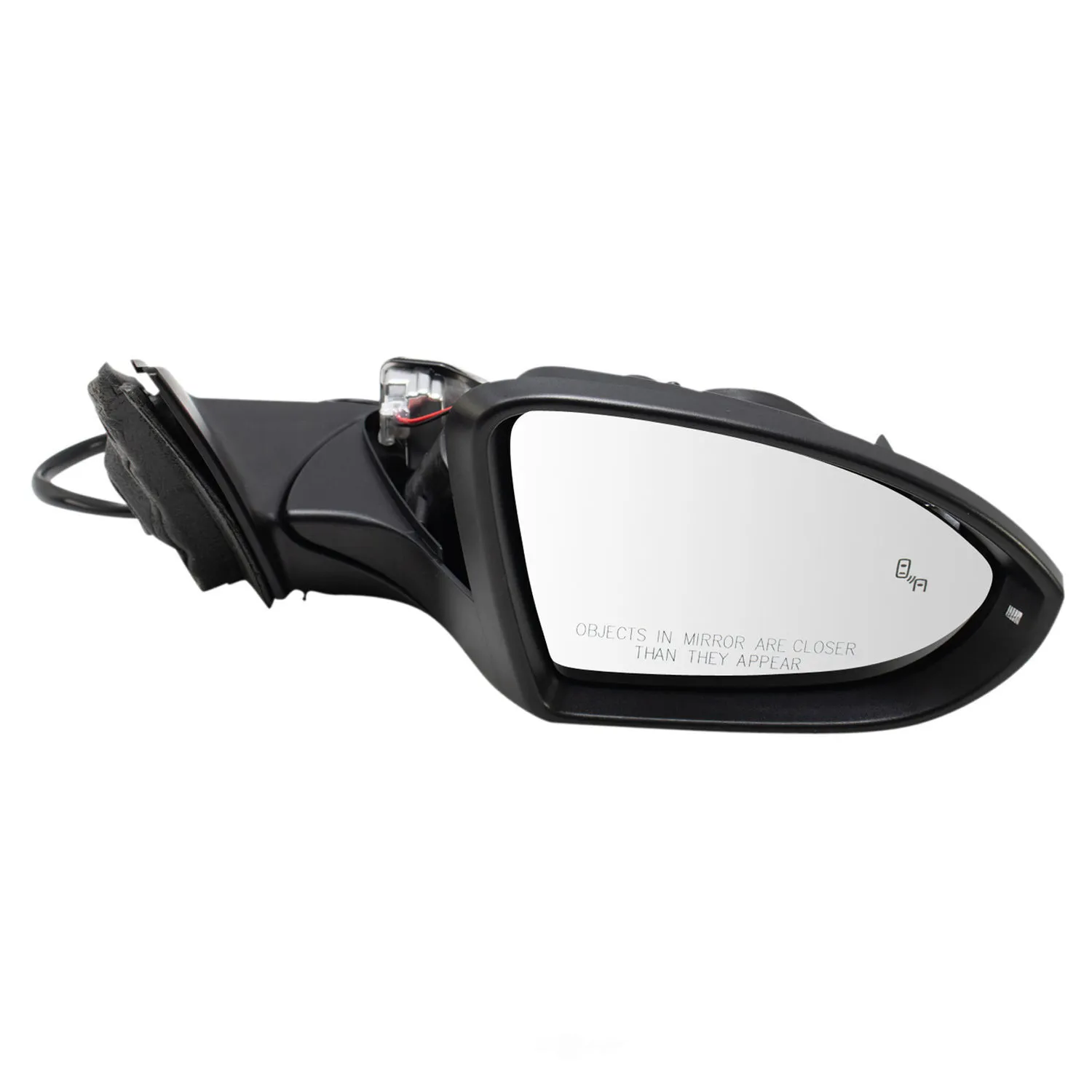 Exterior Door Mirror Glass Assembly with Blind Spot - view 5