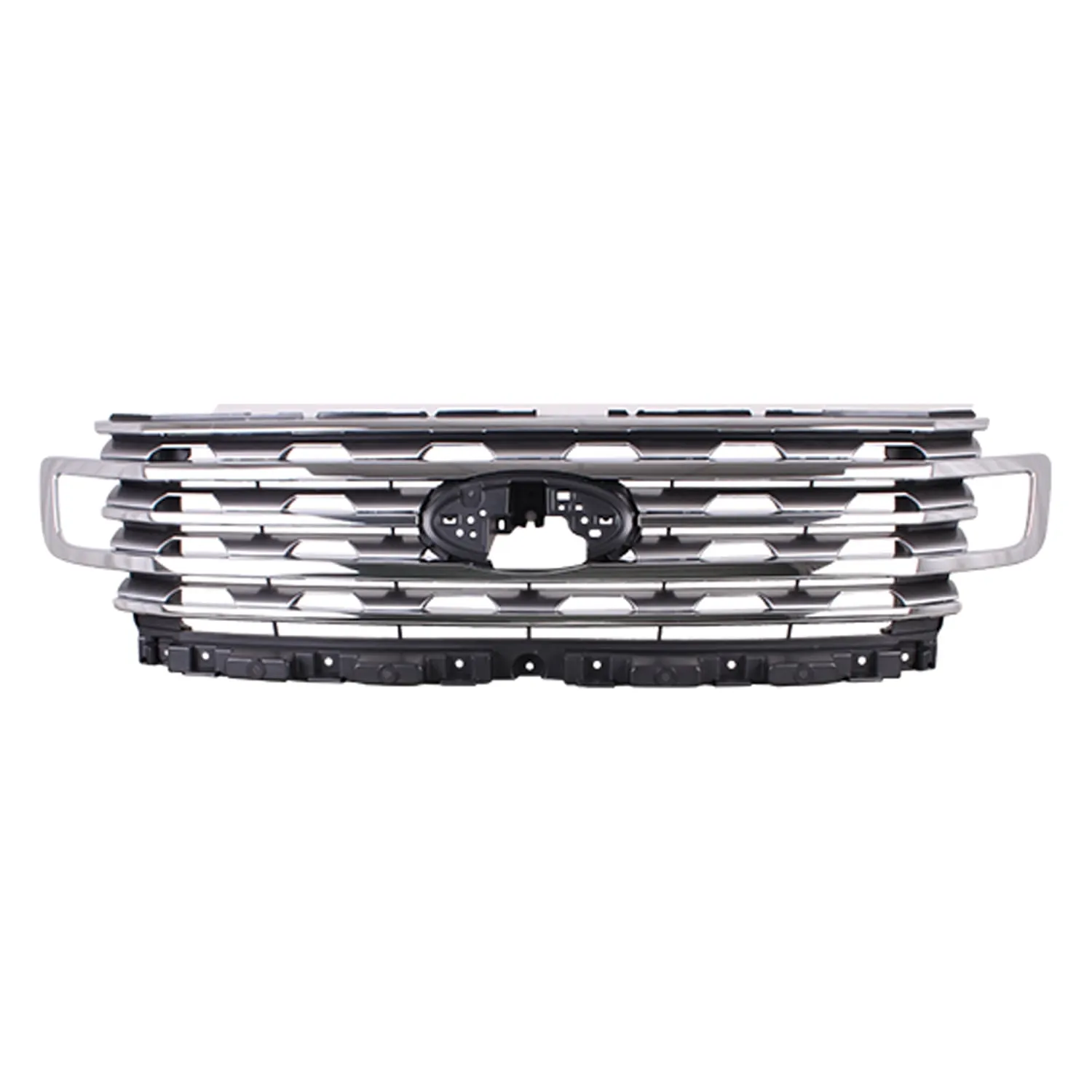 Factory-Style Chrome Mesh Front Grille - view 4