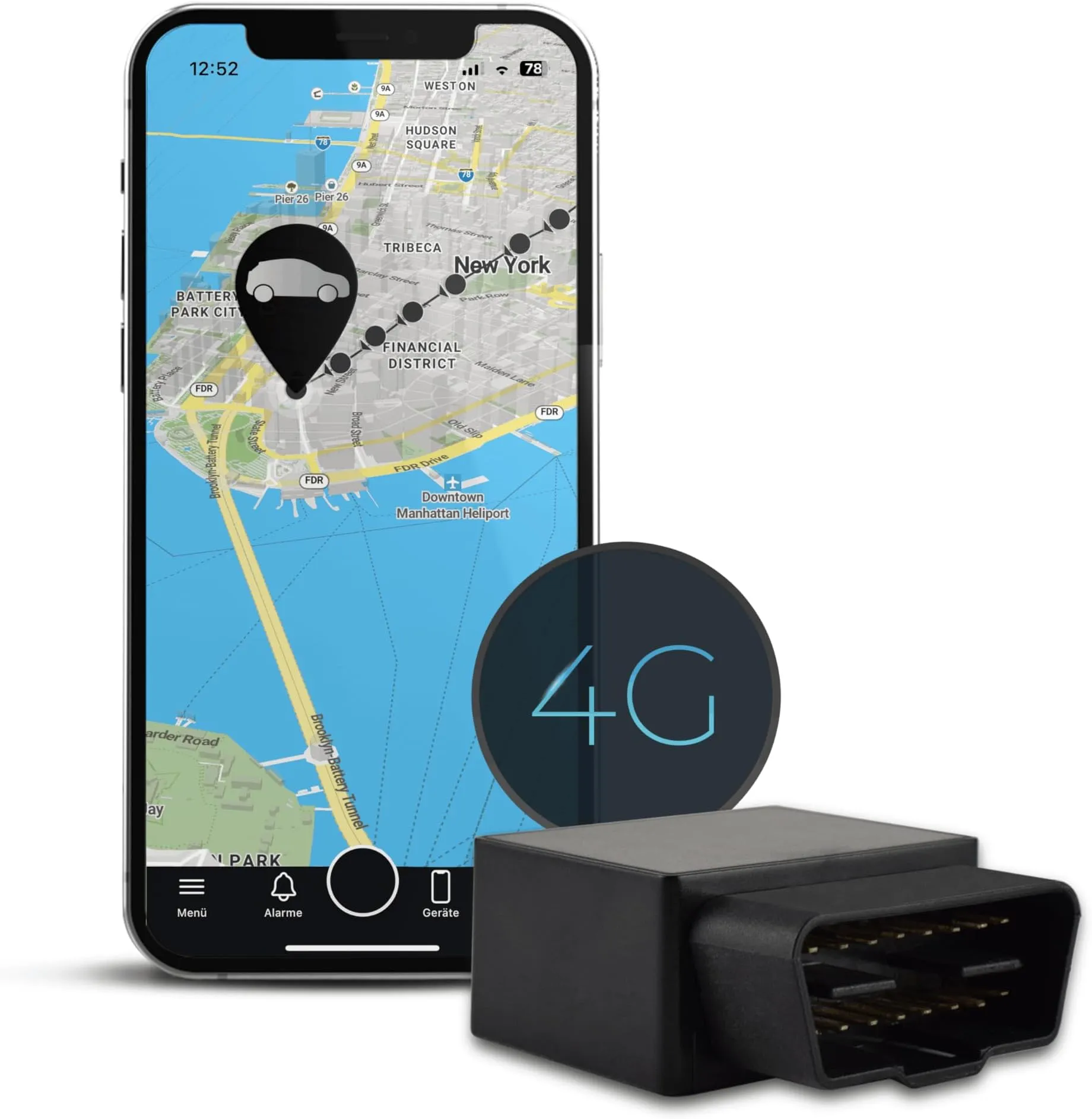 Fleet Tracking GPS Remote Start Security Module - Electronics for Business Fleets