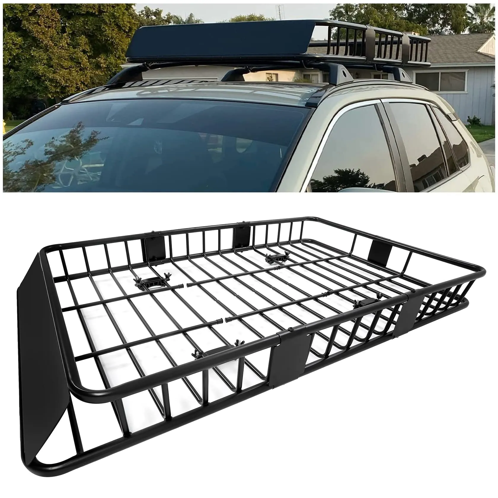 Flush-Mount Roof Rack Cargo Rails - view 3