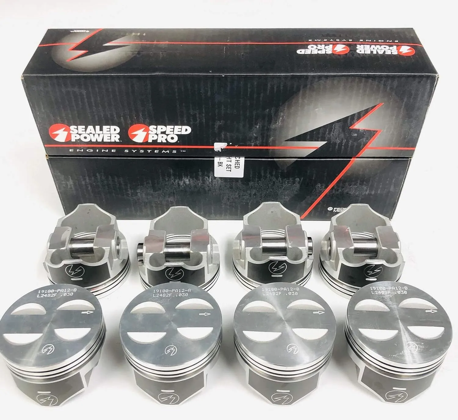 Forged Aluminum Performance Pistons Set (8-Pack) - view 2
