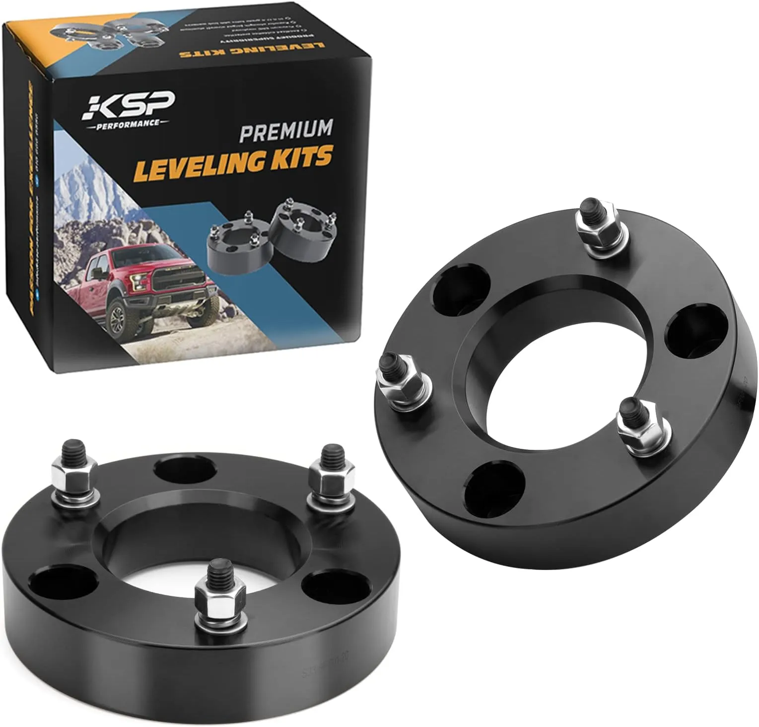 Front 2-Inch Suspension Leveling Spacer Kit - Suspension & Steering for Pickup Trucks