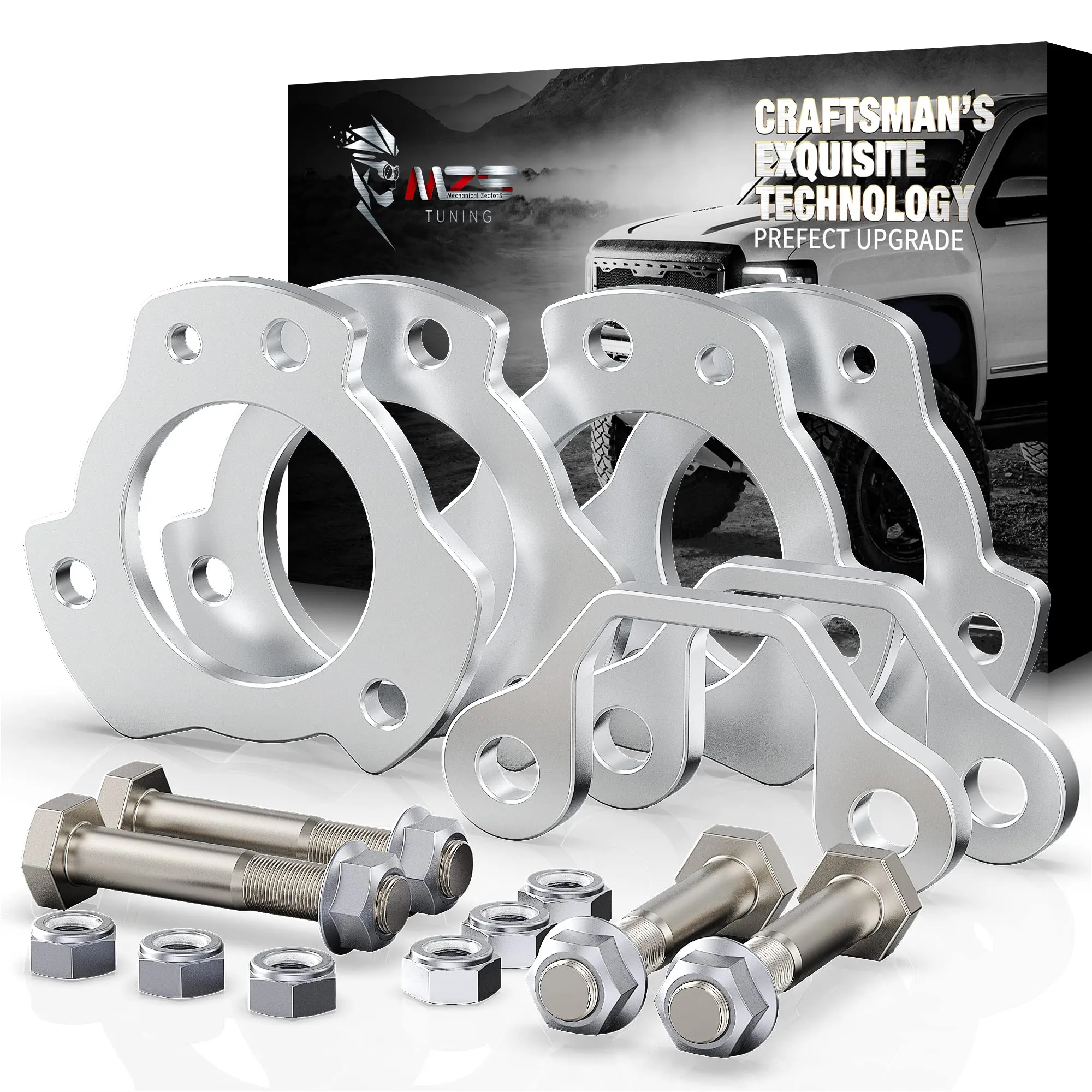 Front 2-Inch Suspension Leveling Spacer Kit - view 2