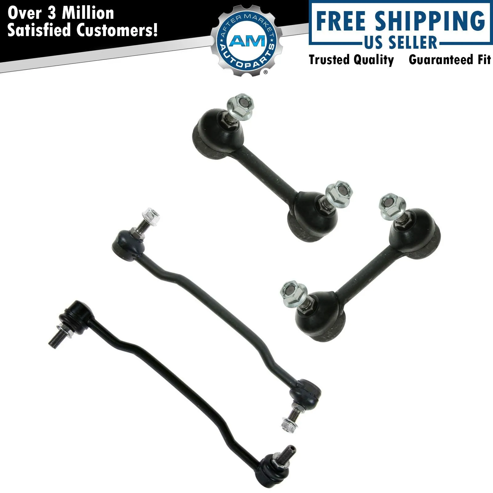 Front and Rear Sway Bar End Link Kit (4-Piece) - view 3
