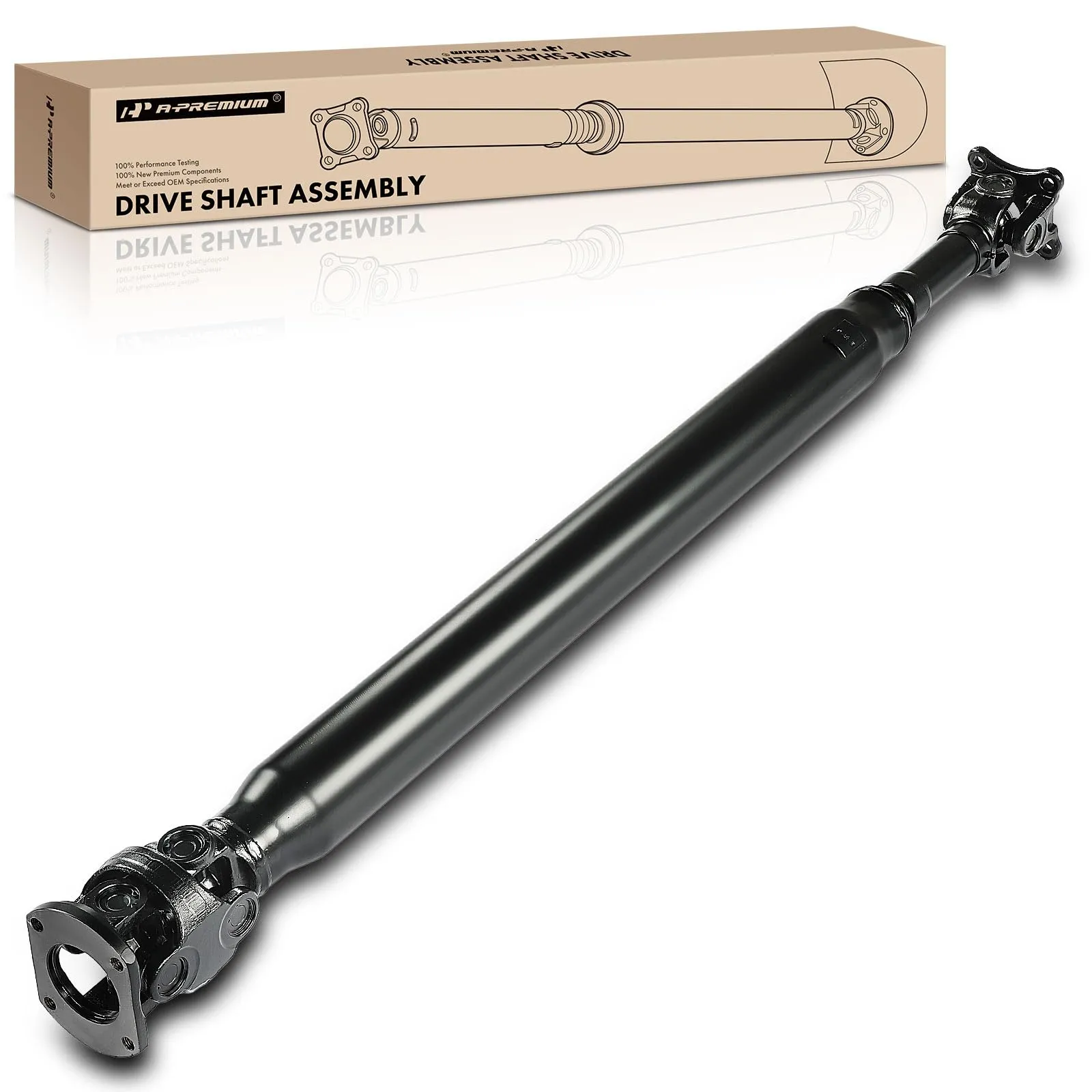 Front Driveshaft Assembly with U-Joints - view 2