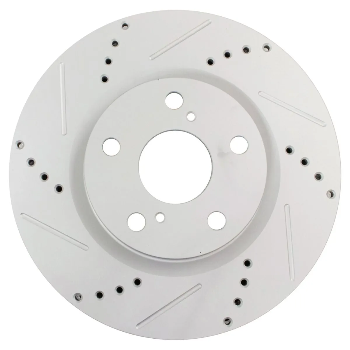 Front Performance Slotted Brake Rotors (Pair) - view 3