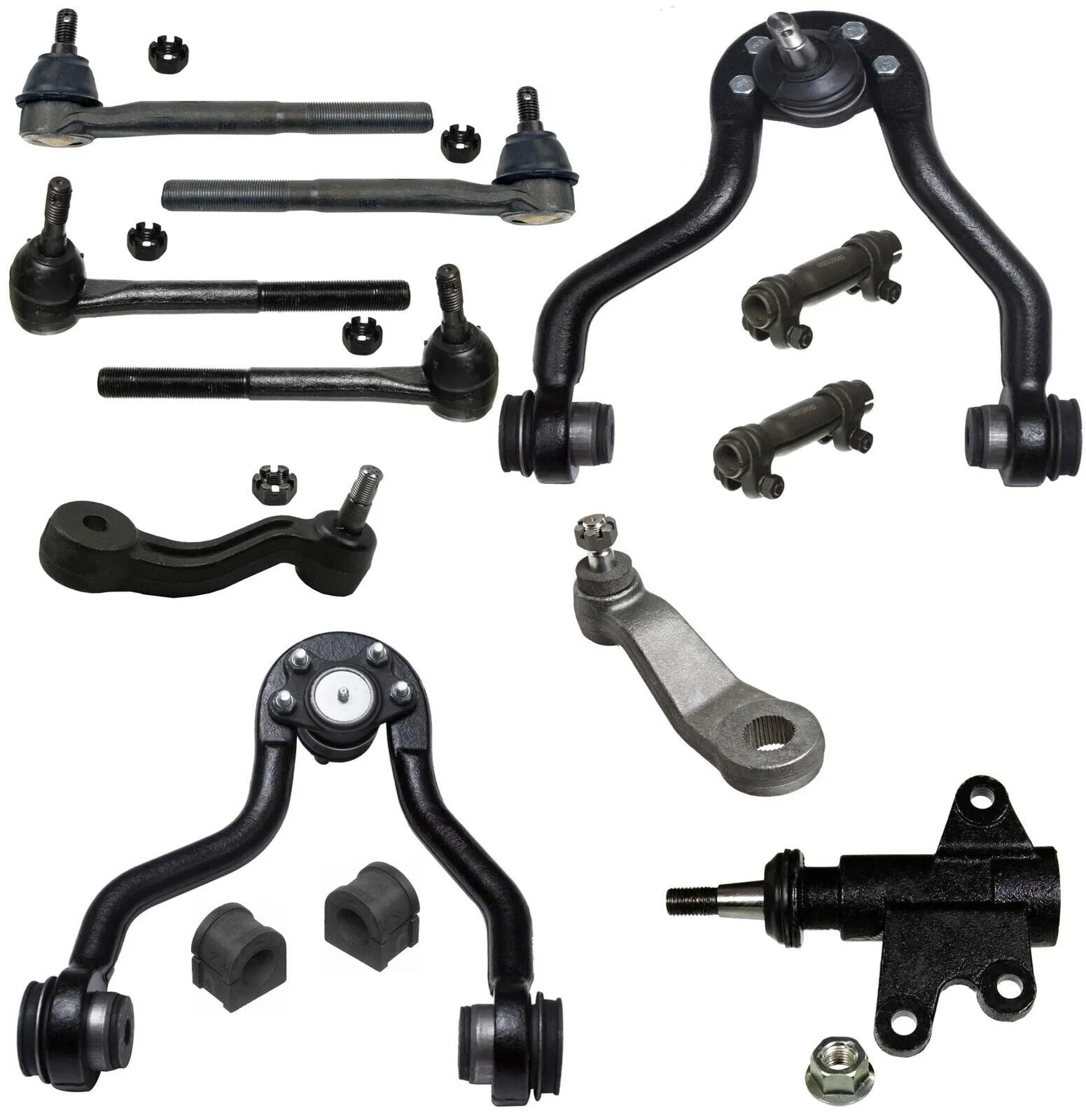 Front Pitman Arm & Idler Arm Steering Kit - view 2