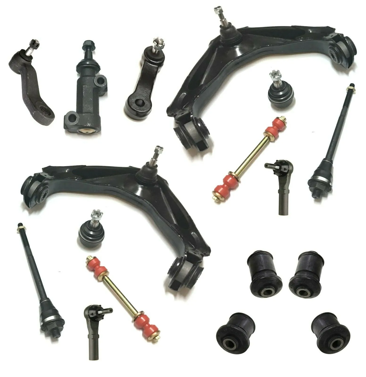 Front Pitman Arm & Idler Arm Steering Kit - view 4