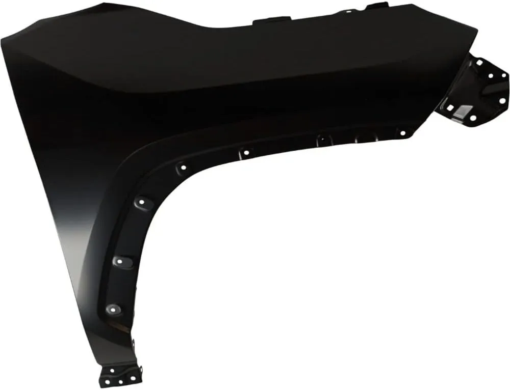 Front Steel Replacement Fenders with Vents (Pair) - view 4