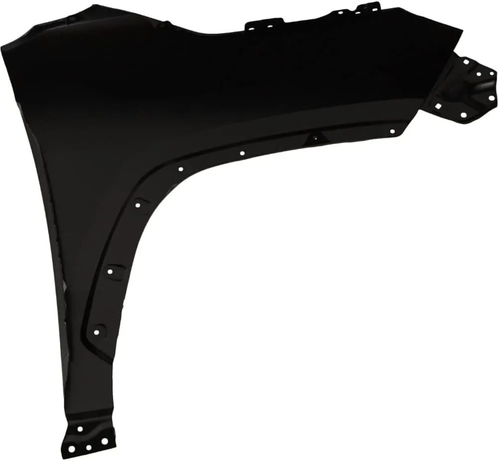 Front Steel Replacement Fenders with Vents Set - Exterior & Body for Off-Road Jeeps