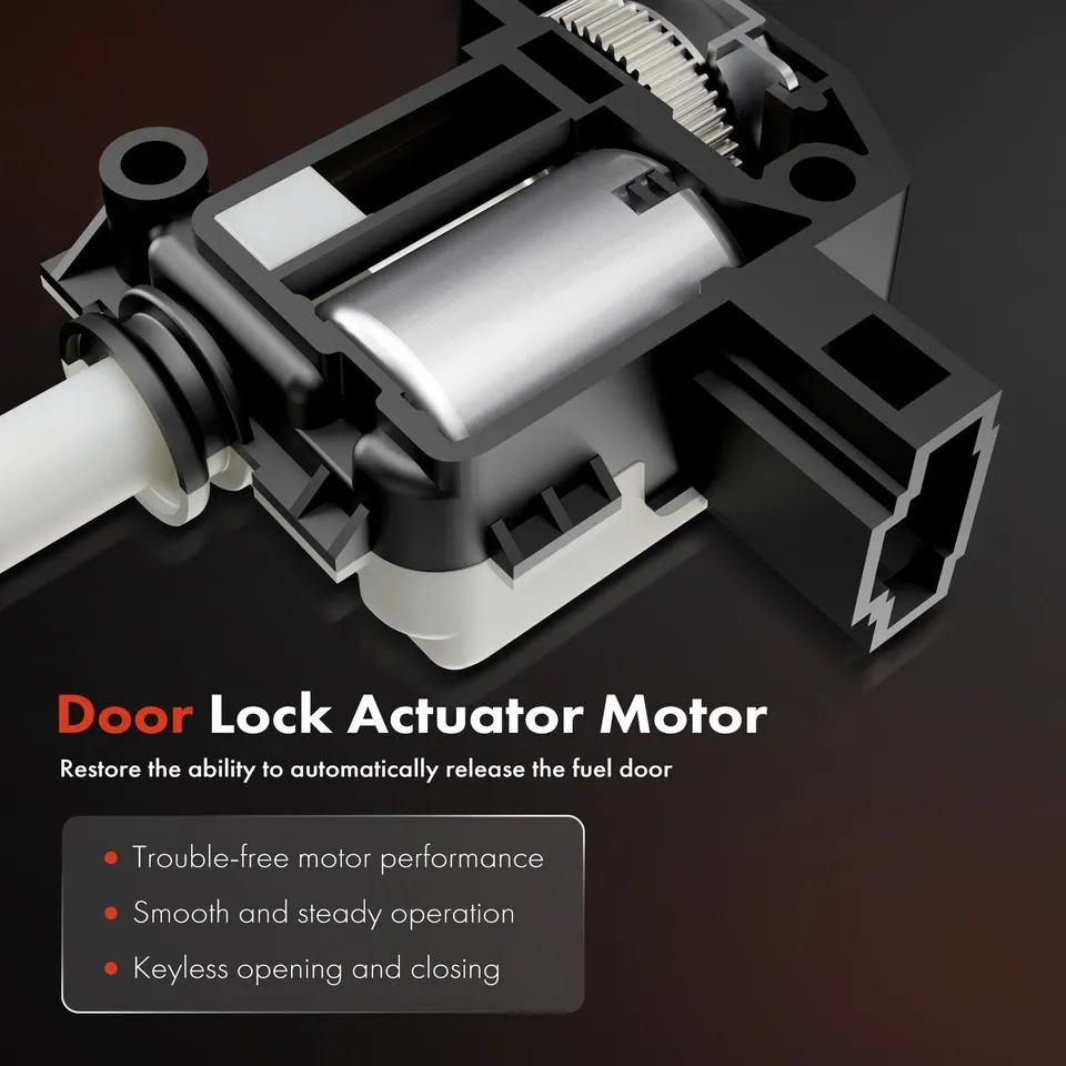 Fuel Door Lock Actuator Motor Assembly - Electrical for Euro Luxury