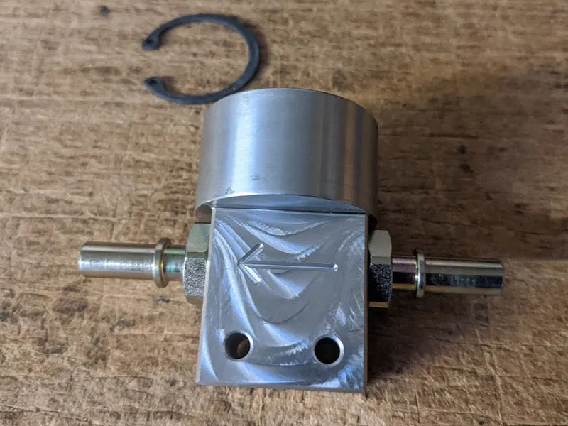 Fuel Pressure Regulator Housing with Sensor - Exhaust & Fuel Systems for EcoBoost Engines