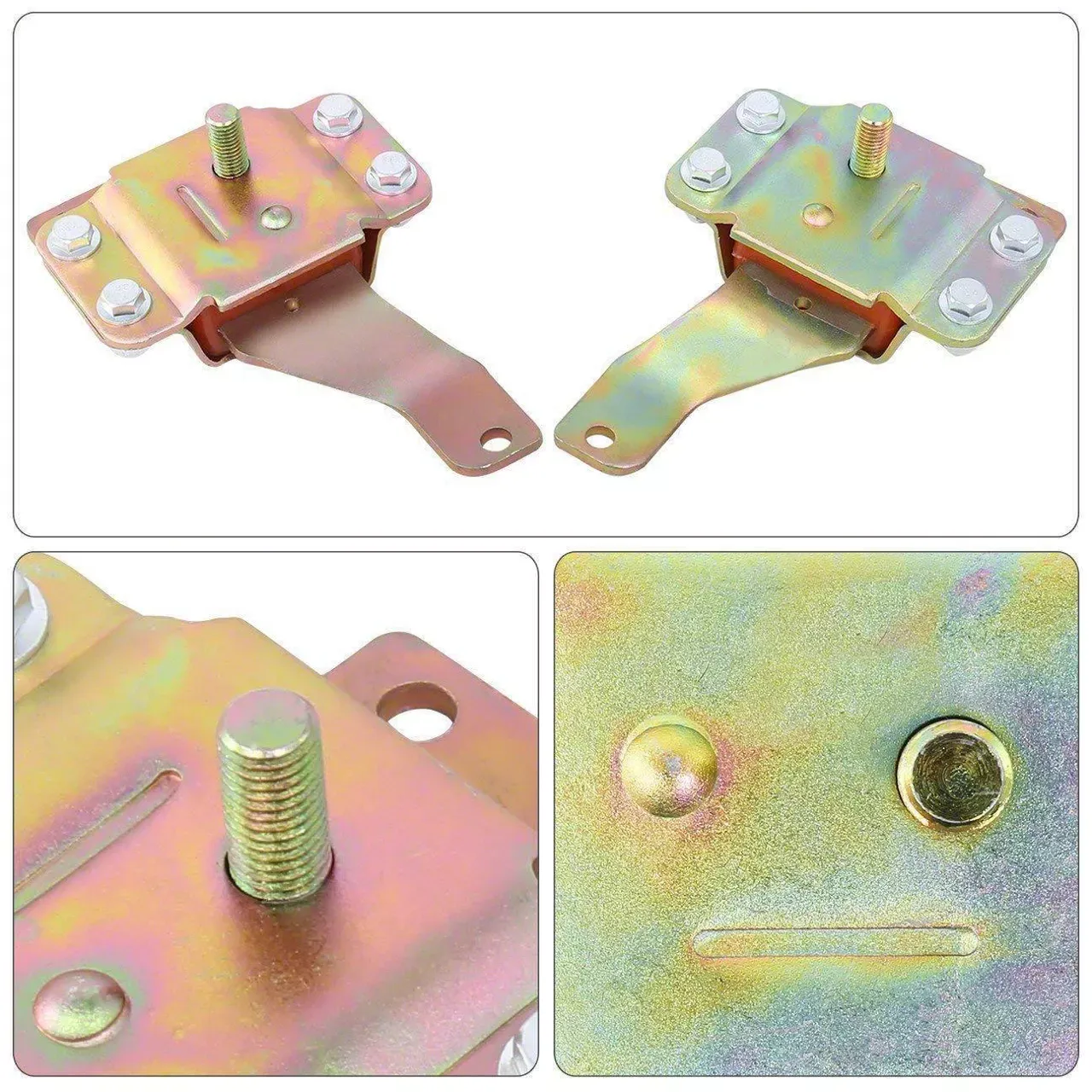 Heavy-Duty Engine Mount Set (3-Piece) - Engine Components for Front-Wheel Drive