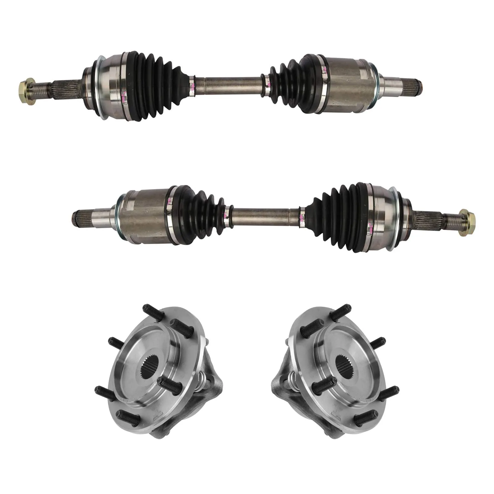 Heavy-Duty Front CV Axle Shaft (Left Side) - view 3