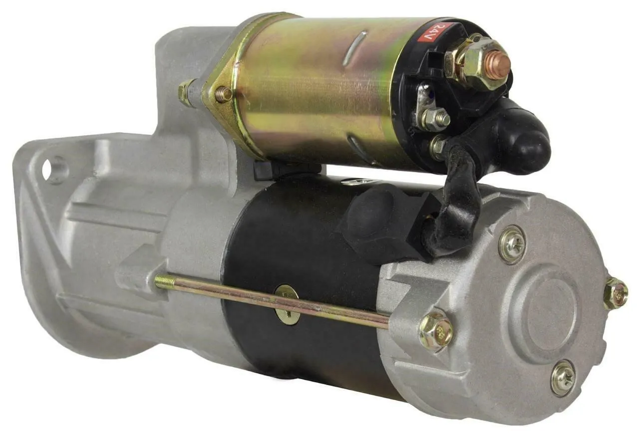 Heavy-Duty Gear Reduction Starter Motor - Engine Components for Diesel Trucks